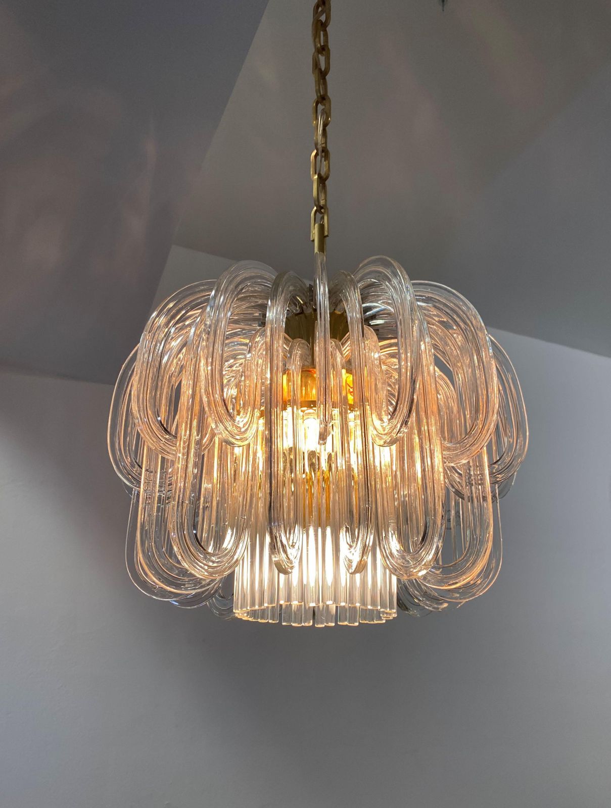 photo vintage Chandelier By Cari Zalloni For Bakalowits & Söhne