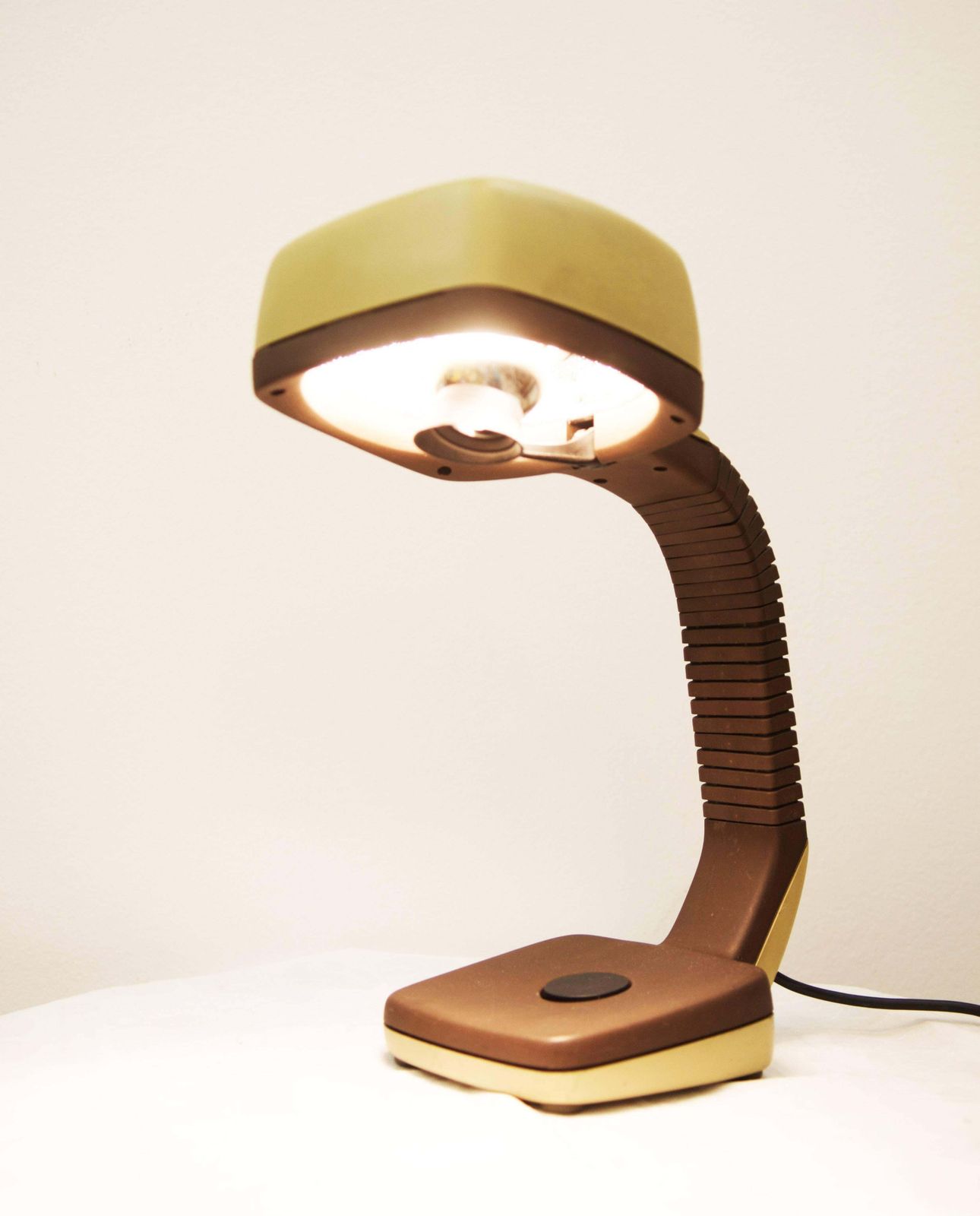Gooseneck Desk Lamp By Hoffmeister From The 1970s 1980s photo vintage