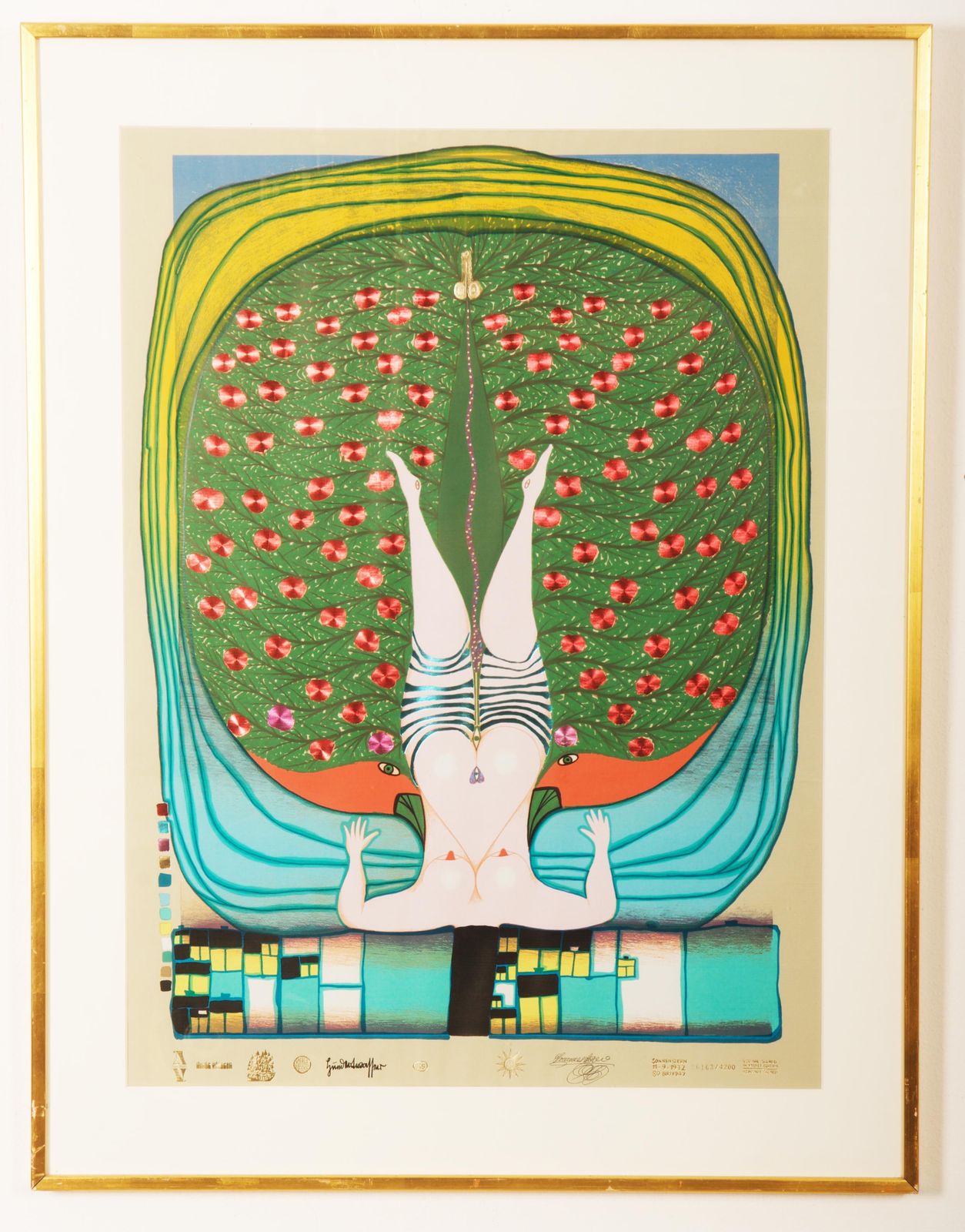 Friedensreich Hundertwasser "Hommage A Schröder Sonnenstern" photo for sale