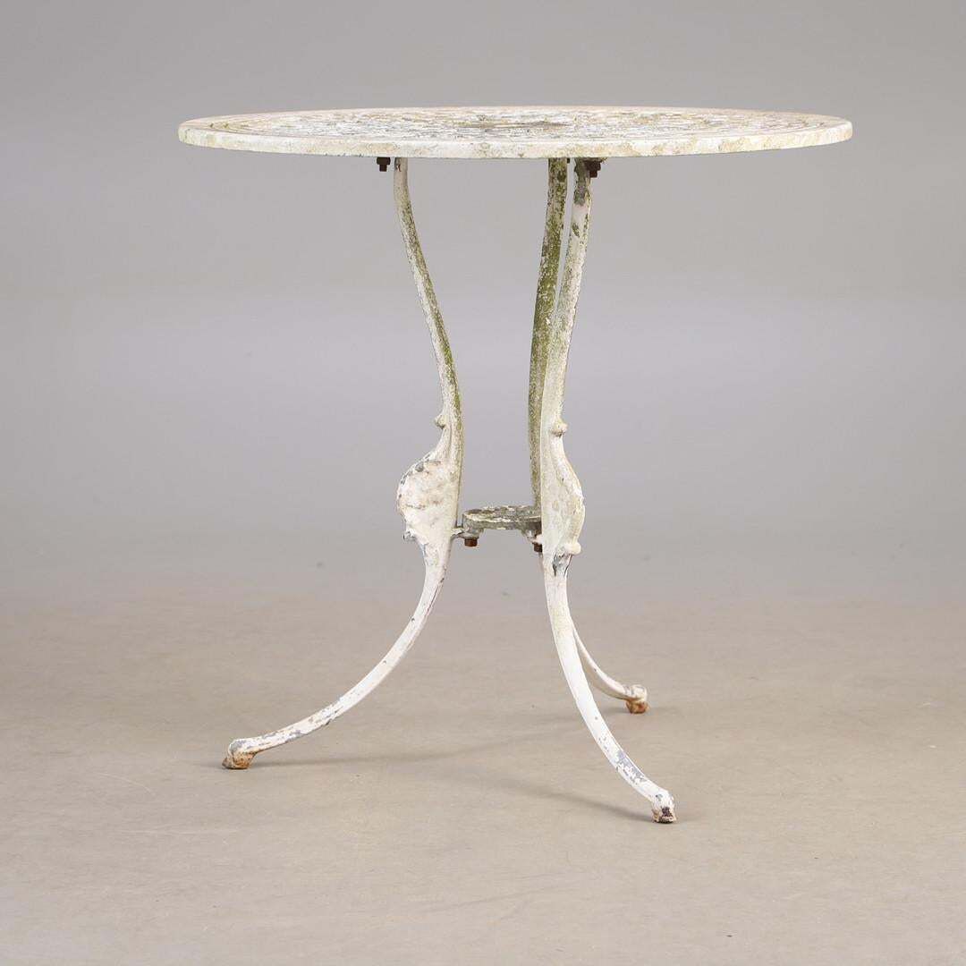 Cast Aluminum Garden Set Chairs With Table photo vinterior