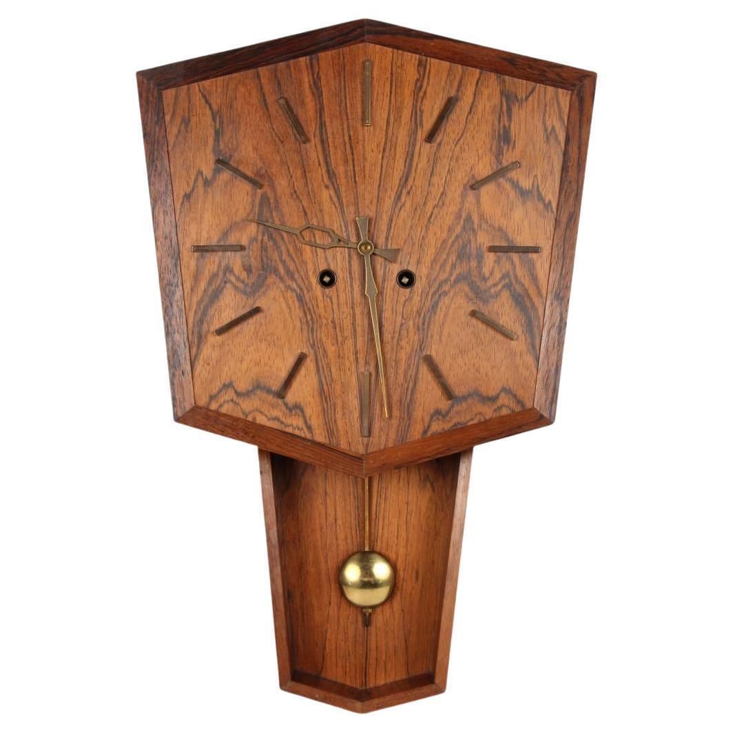 Danish Hardwood Wall Clock