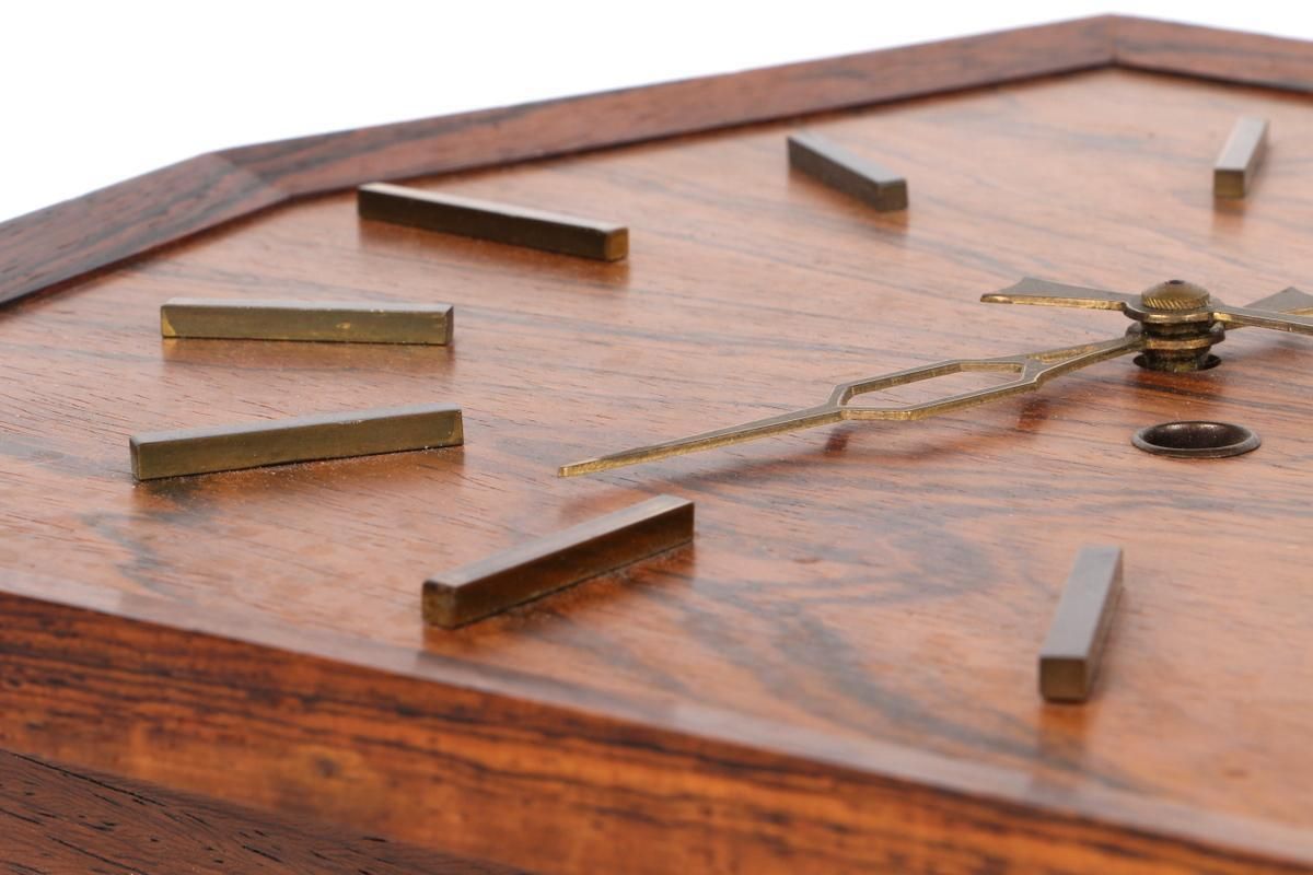 Danish Hardwood Wall Clock photo Home Decor