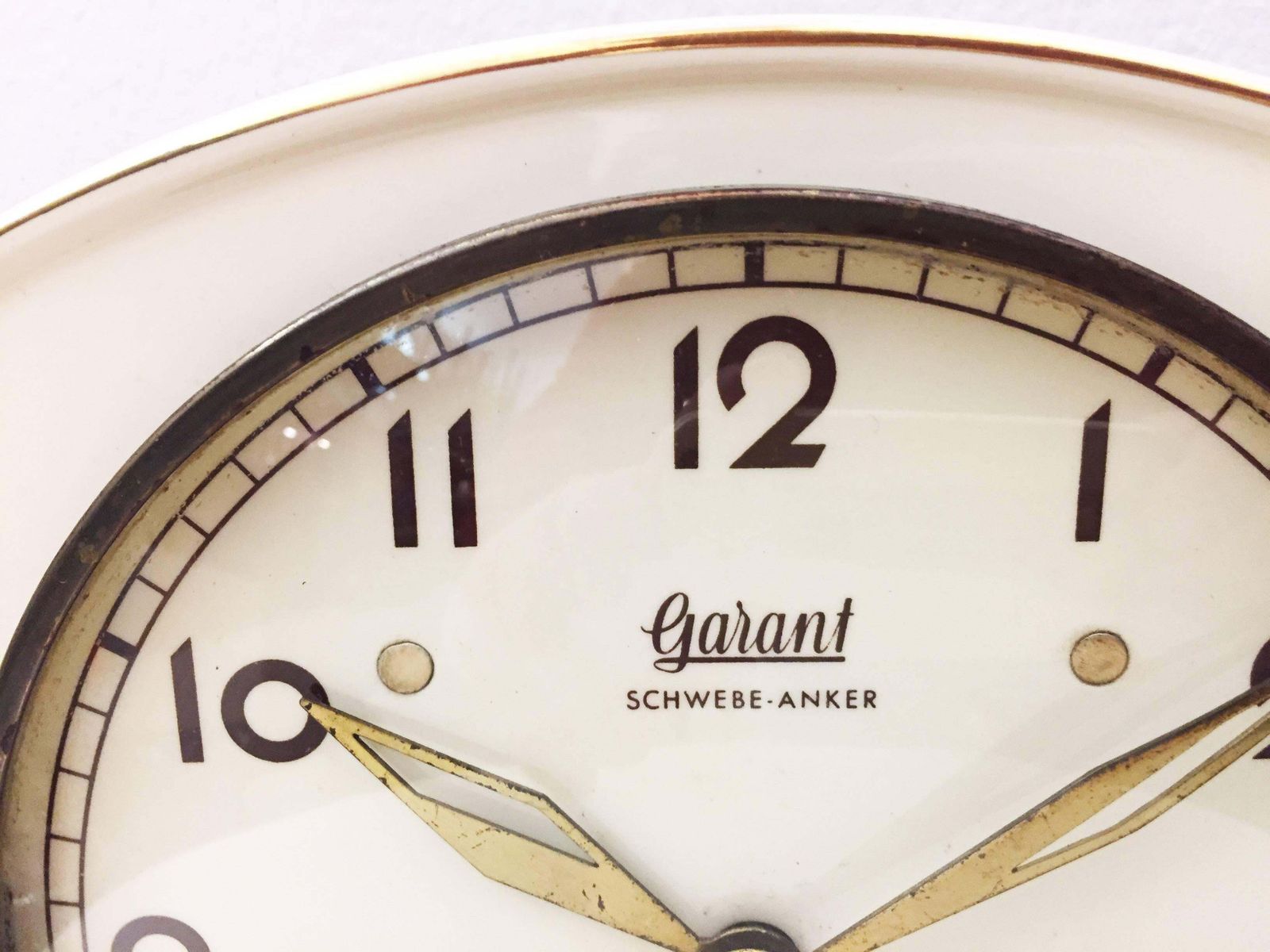 German Ceramic Wall Clock By Garant photo furniture