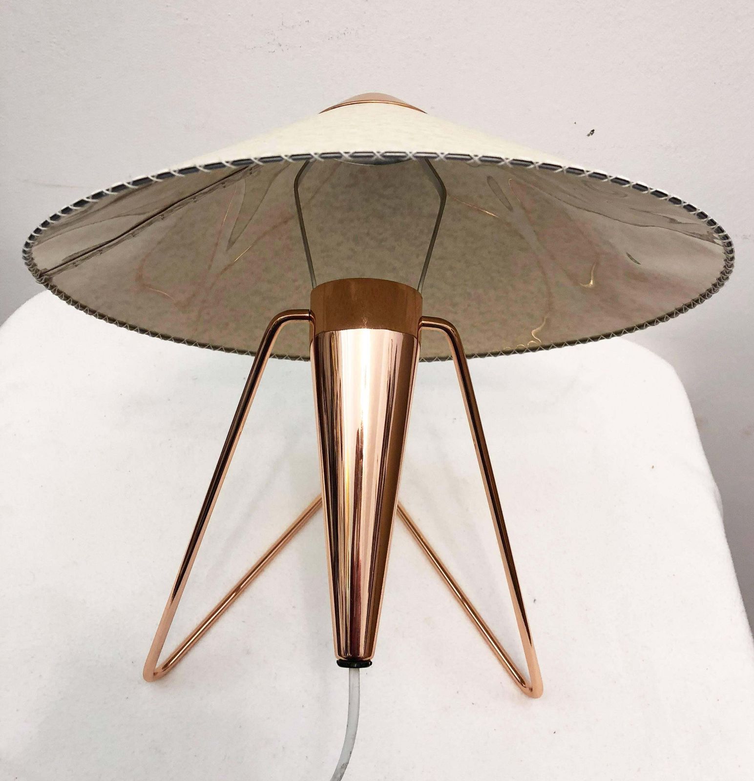 photo for sale Czech Modernist Desk Lamp By Helena Frantova For Okolo