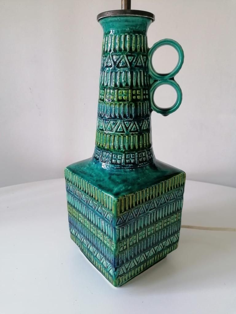 Midcentury Ceramic Table Lamp Attributed To Bitossi photo buy