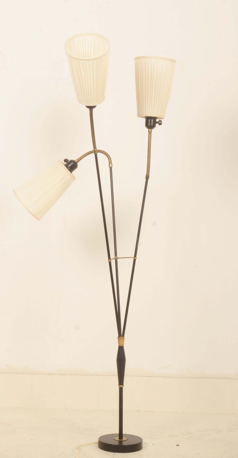 Scandinavian Modern Three Arm Floor Lamp By Ateljé Lyktan photo Lighting