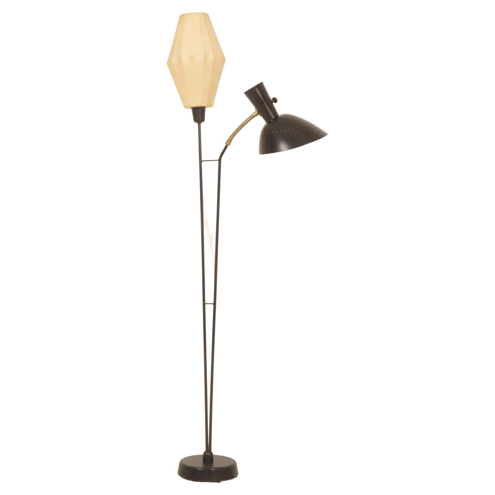 Rare Floor Lamp By Hans Bergström For Ateljé Lyktan From The 1950s