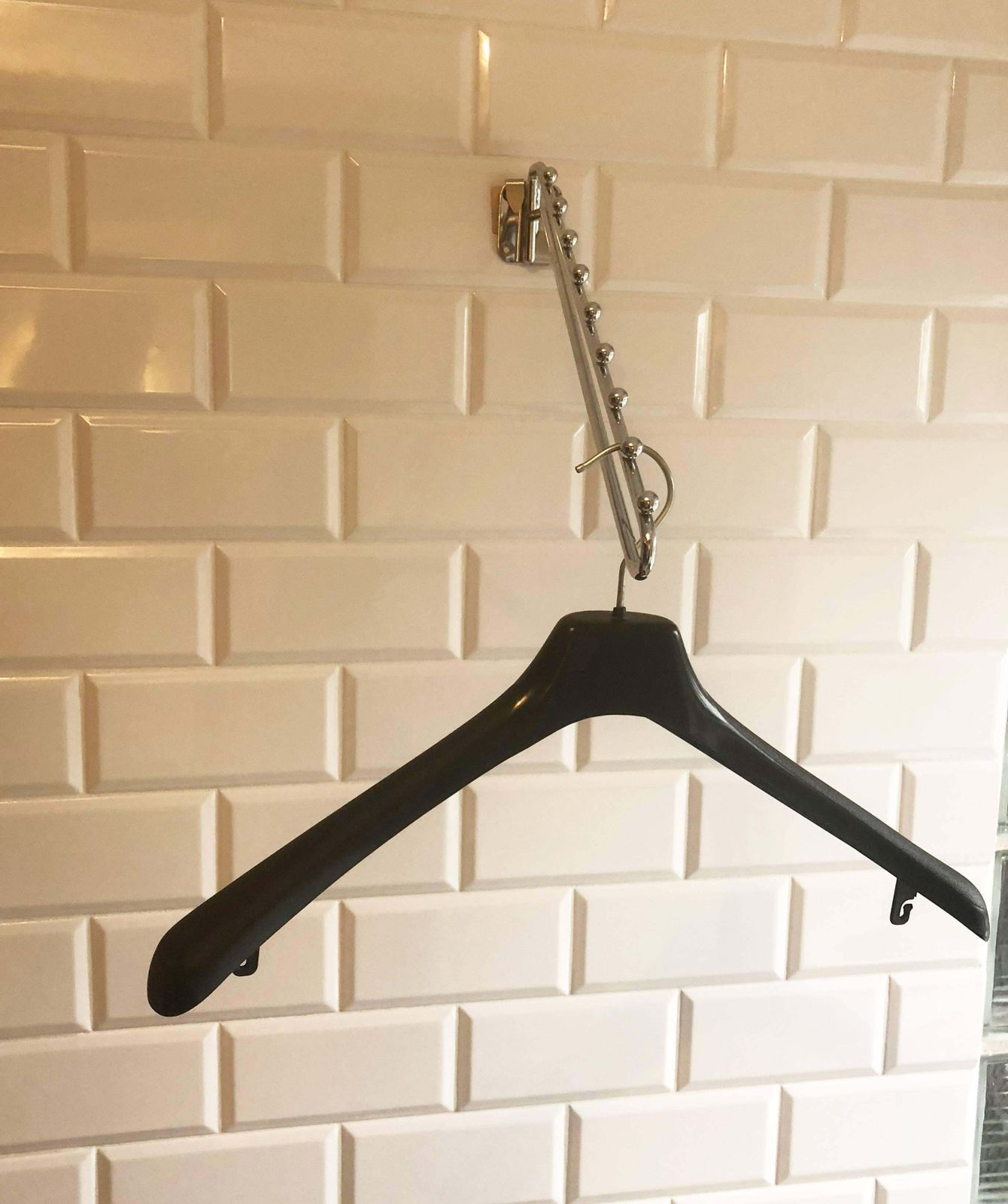 Steel Wall Wardrobe Cloth Hanger photo vinterior