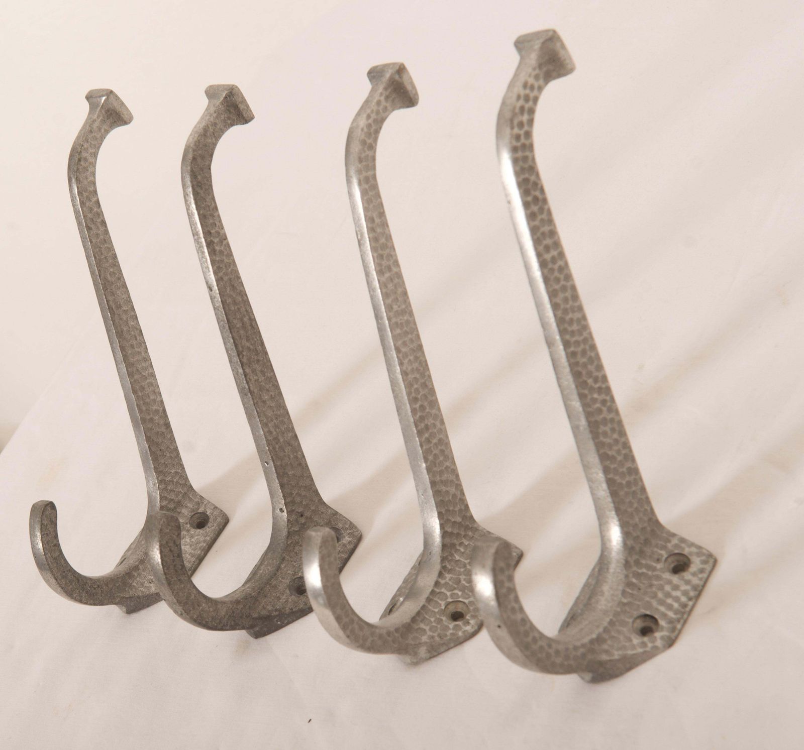 Set Of Four Vienna Secession Aluminum Coat Hooks photo buy