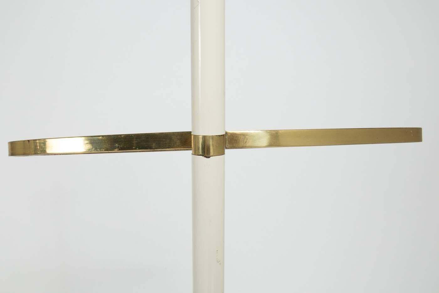 Vereinigte Werkstätten Munich Height Brass Coat Rack photo for sale