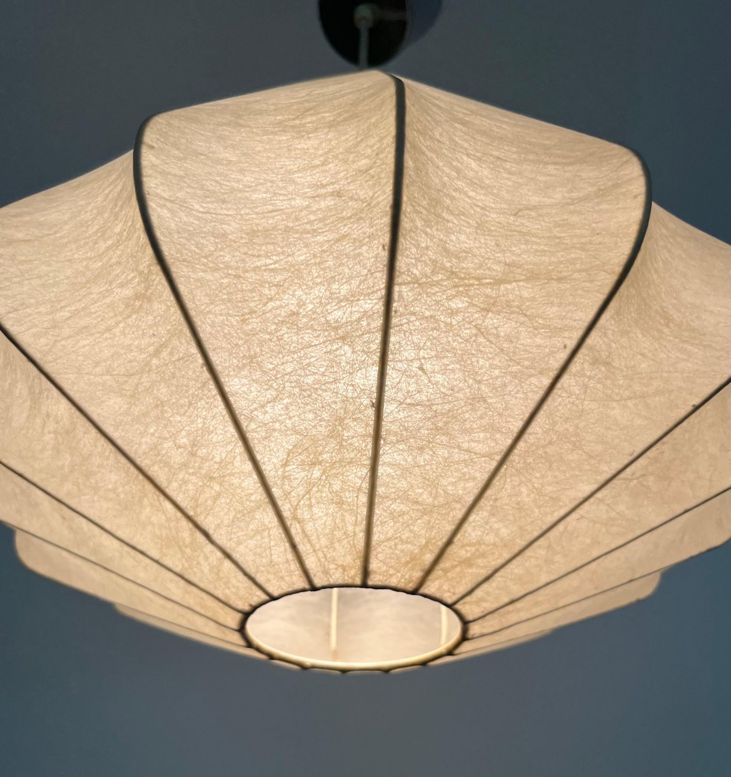 Mid Century German "Cocoon" Chandelier By Goldkant Leuchten, 1960s photo buy