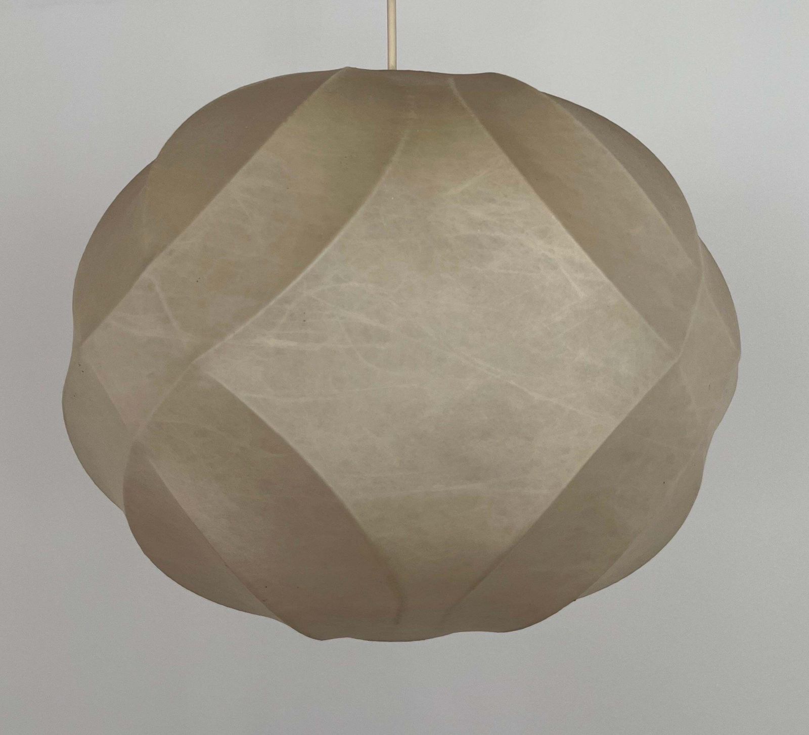 German Mid Century Cocoon Chandelier By Friedel Wauer For Goldkant, 1960s photo buy