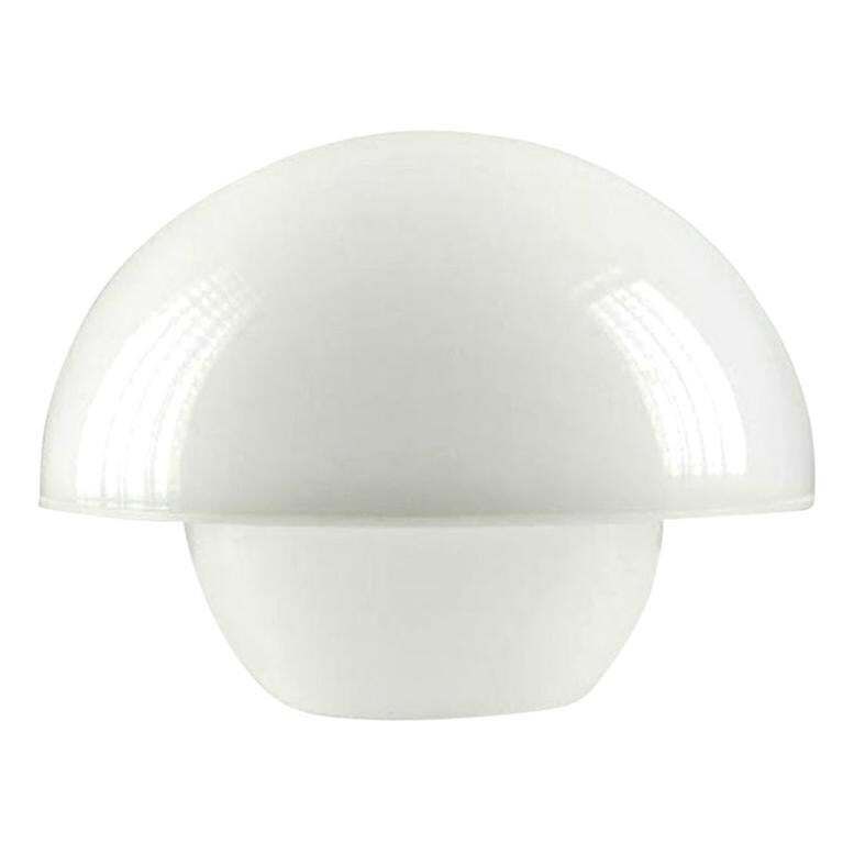 Midcentury White Lucite Table Lamp By André Ricard For Metalarte, 1970s