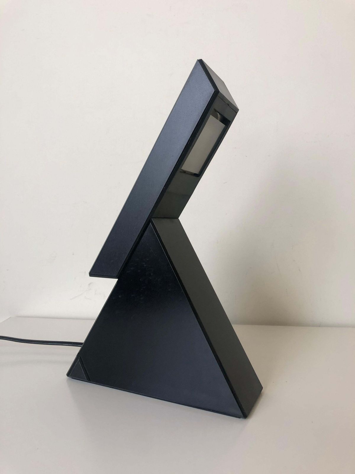 Postmodern Set Of Four Of "Delta" Table Lamps By M. Bertorelle For Jm Rdm, 1980s photo Lighting