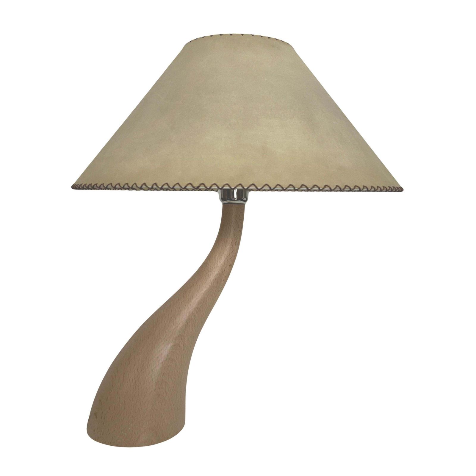 photo furniture Postmodern Pair Of "Bonsai" Wood Table Lamps By Blauet, Barcelona, 1990s