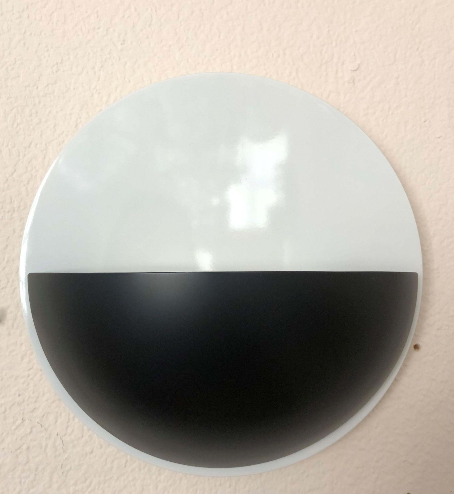 photo furniture Postmodern Set Of Three Spanish Black Wall Sconces By Estiluz, Barcelona, 1980s