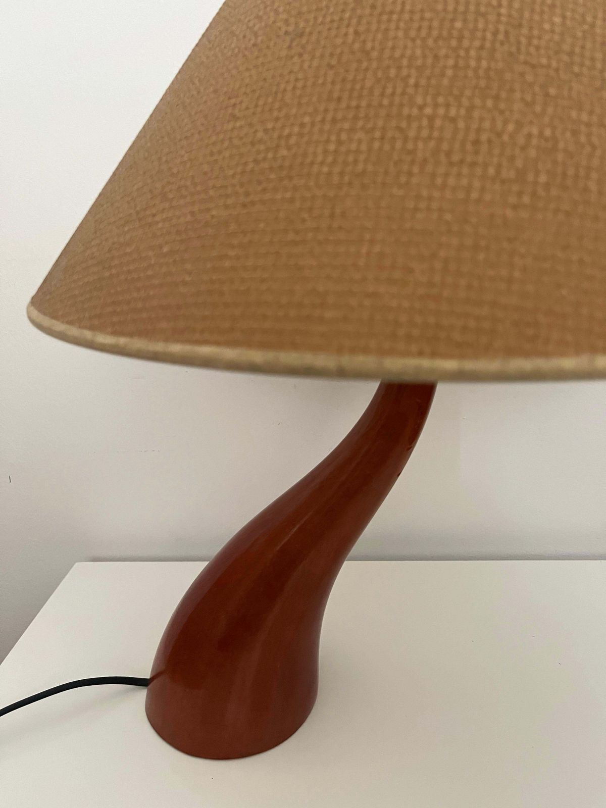 photo for sale Postmodern "Bonsai" Wood Table Lamp By Josep Llusca For Blauet, Barcelona, 1990s