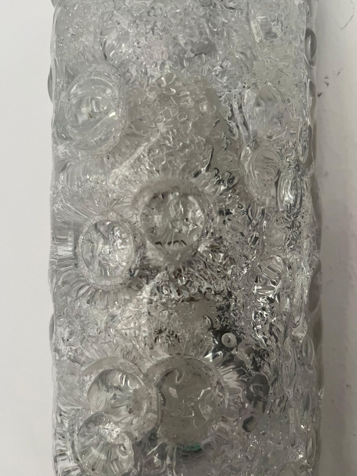photo buy German Mid Century Pair Of Bubbles Murano Wall Sconces By Hillebrand, 1970s
