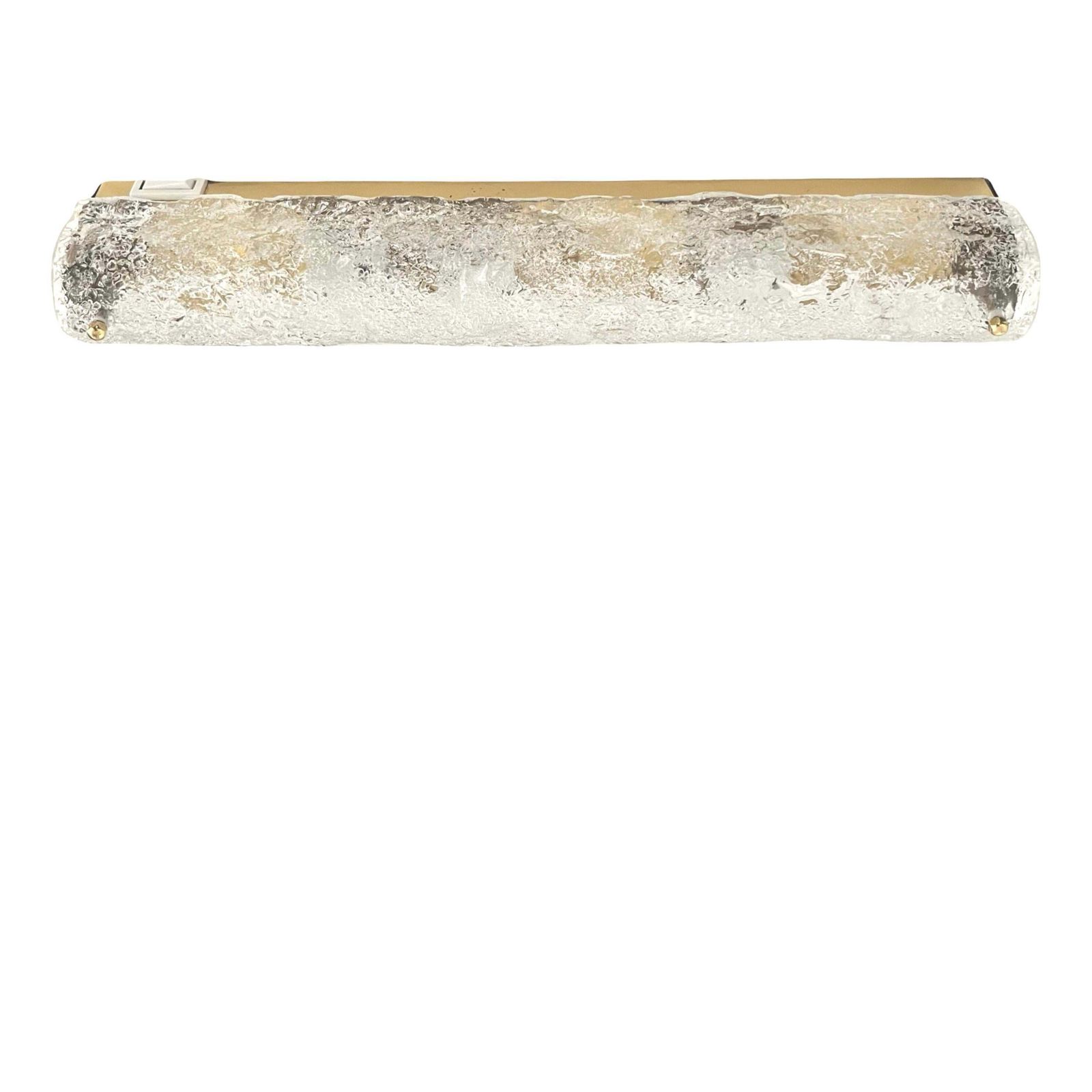 Individual German Midcentury Murano Long Wall Sconce By Hillebrand, 1970s photo buy