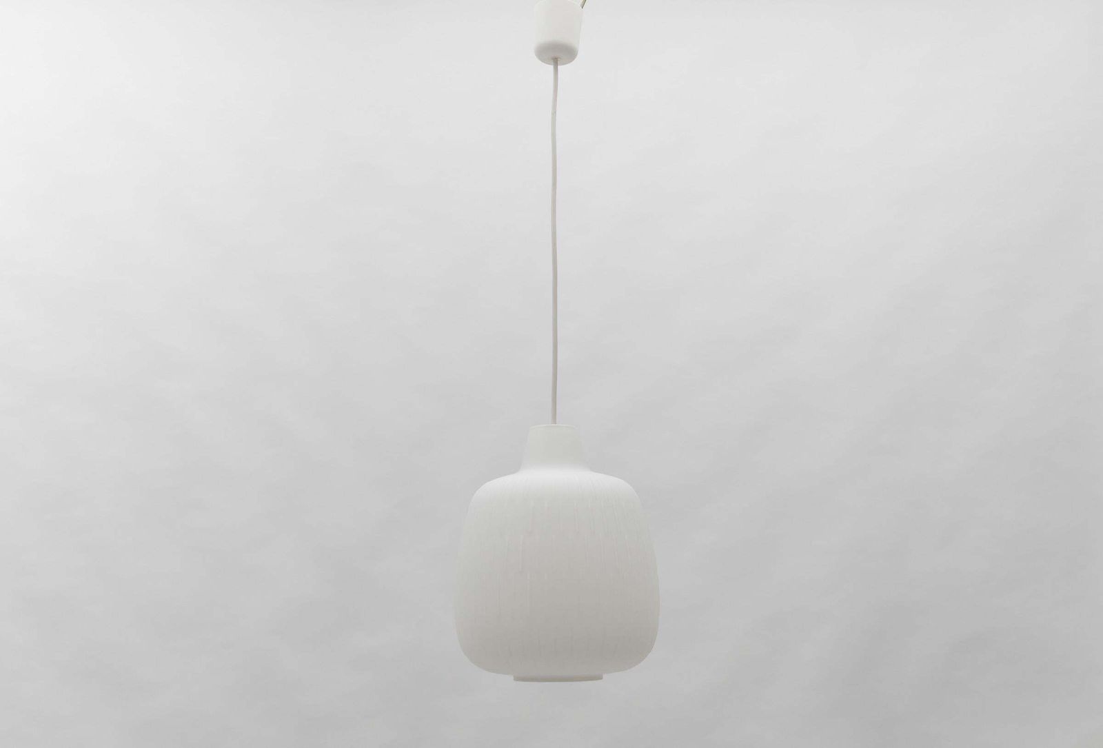 Opaline Glass Lamp "Bergamo" By Aloys F. Gangkofner For Peill & Putzler, 1960s photo Lighting