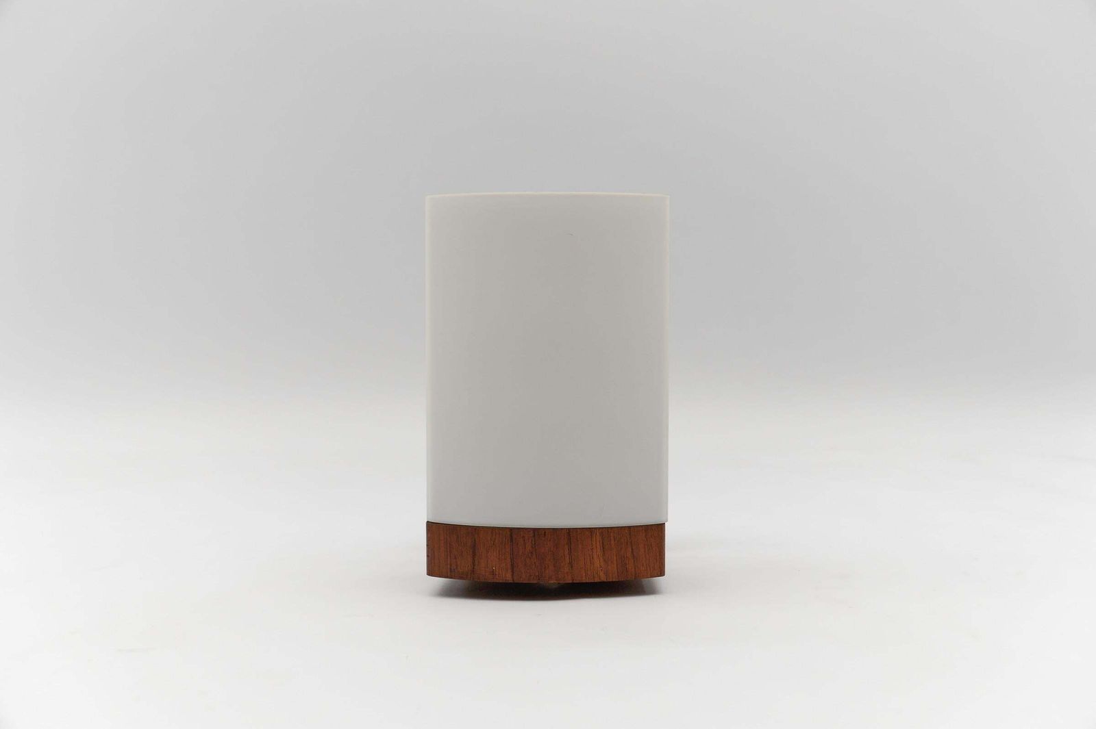 Teak And Opaline Glass Wall Lamp By Kaiser Leuchten, 1960s photo furniture