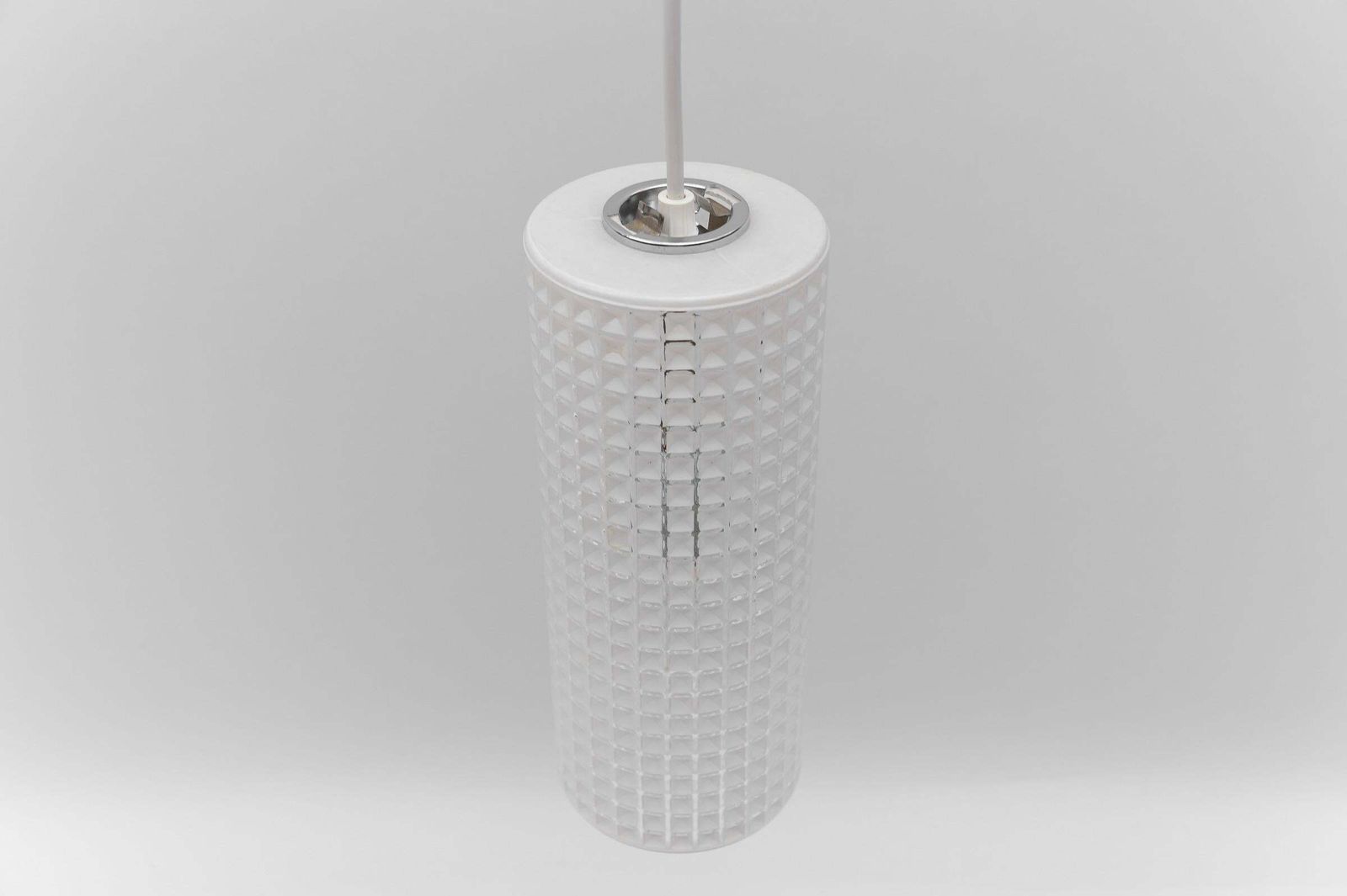 Lighting 1. Of 2 Lovely Glass Ceiling Lamps From Limburg, Germany, 1960s photo