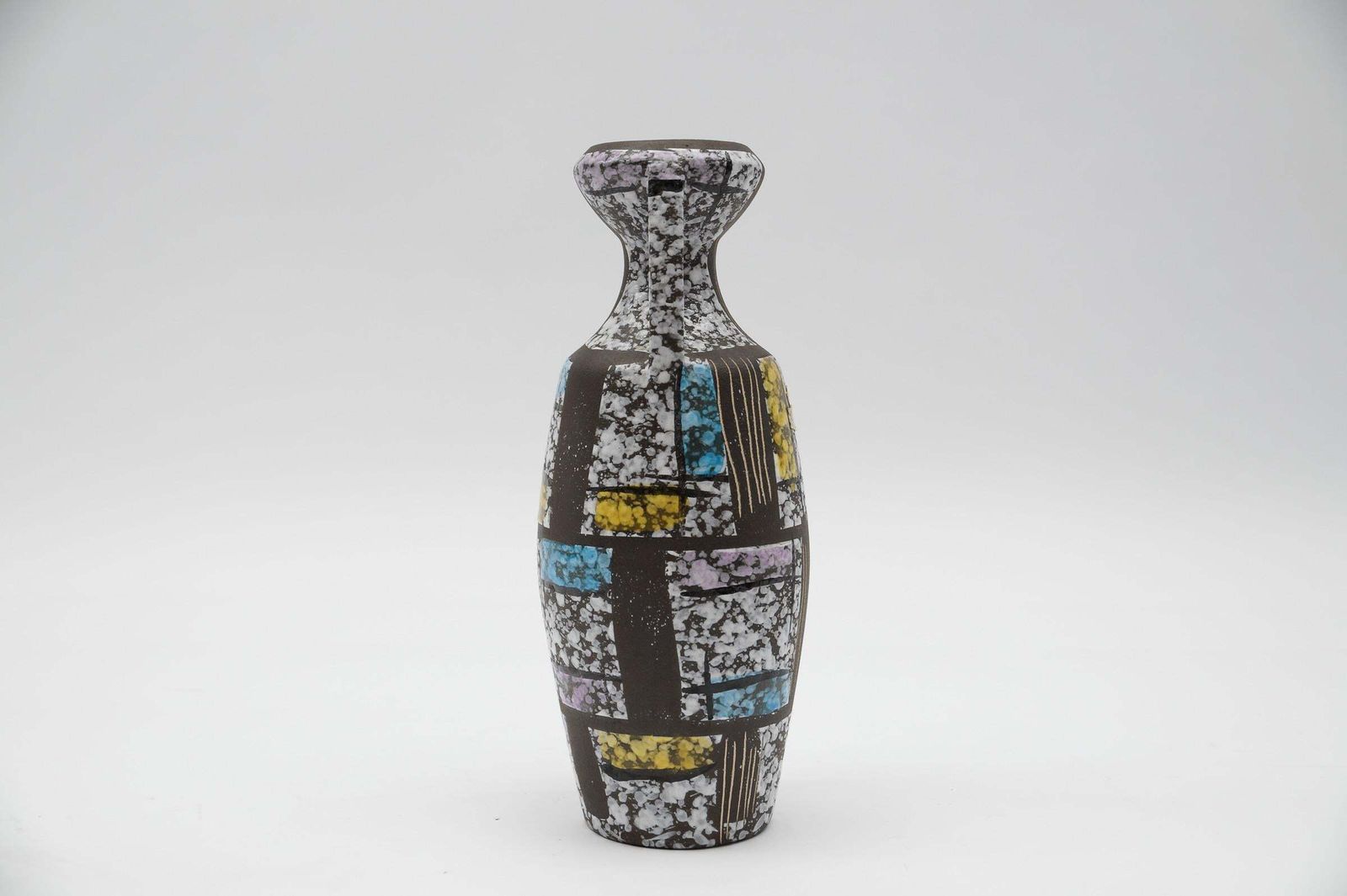 Bodo Mans Ceramic Vase "Paris" By Bay Keramik, Germany 1950s photo Home Decor