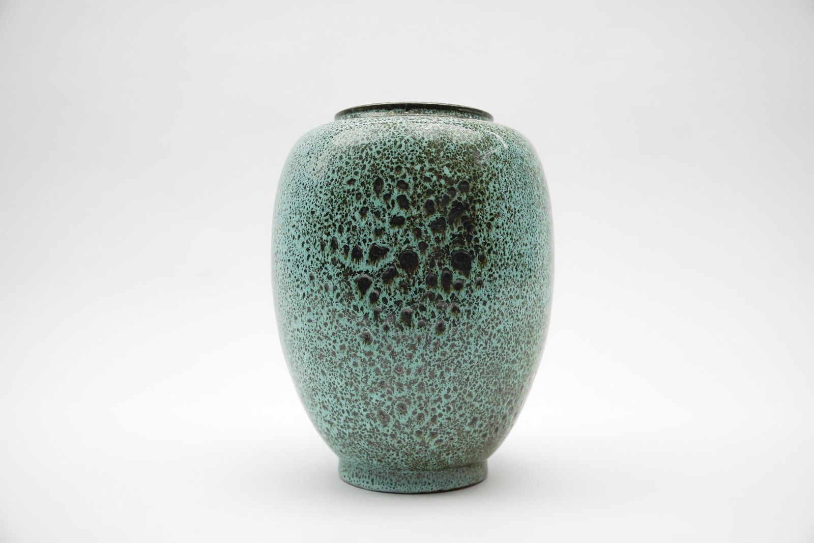 Green Lava Studio Ceramic Vase By Wilhelm & Elly Kuch, 1960s, Germany photo 552.0