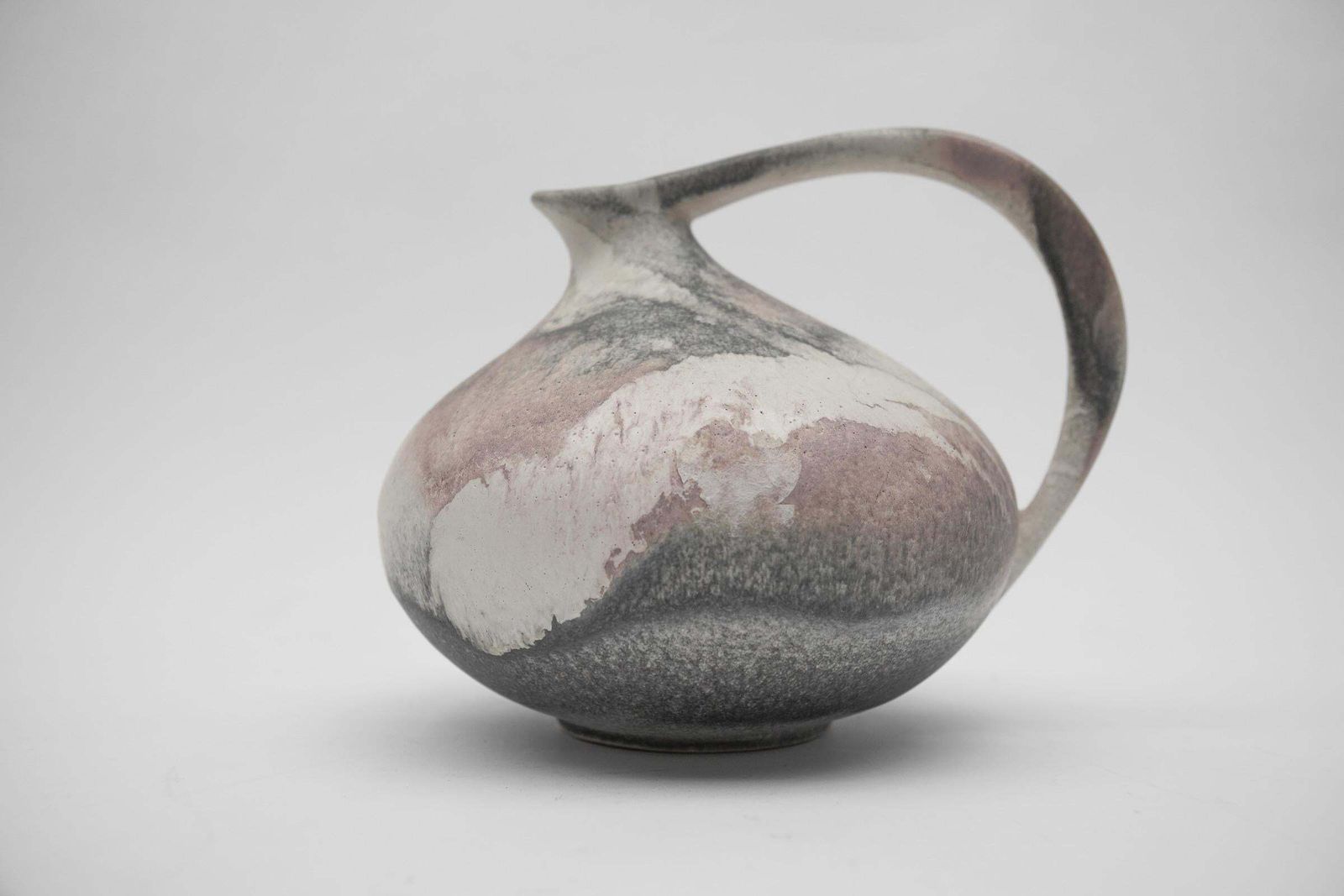 Set Of 4 Pottery Vases "313" Designed By Kurt Tschörner Ruscha, Germany, 1960s photo 807.0