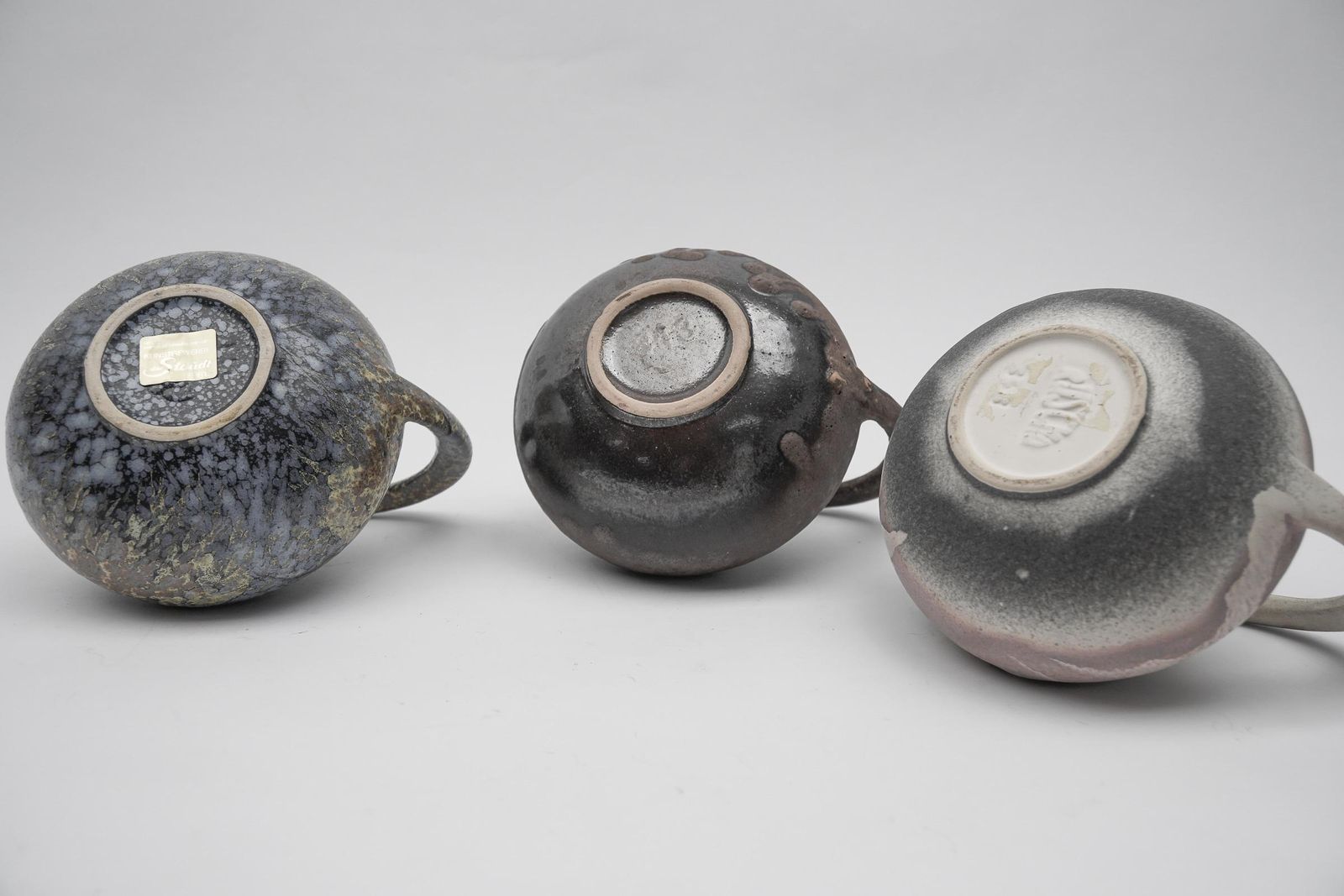 photo vinterior Set Of 4 Pottery Vases "313" Designed By Kurt Tschörner Ruscha, Germany, 1960s
