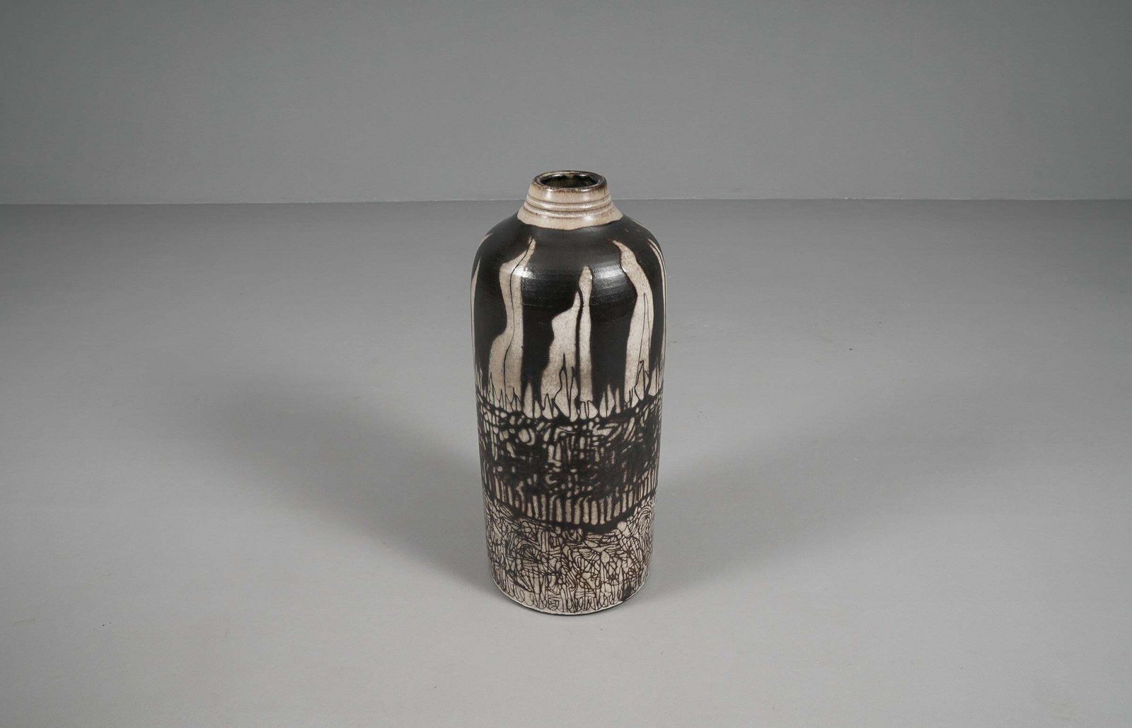 Huge Studio Ceramics Floor Vase From Wilhelm & Elly Kuch, 1960s, Germany photo 637.0