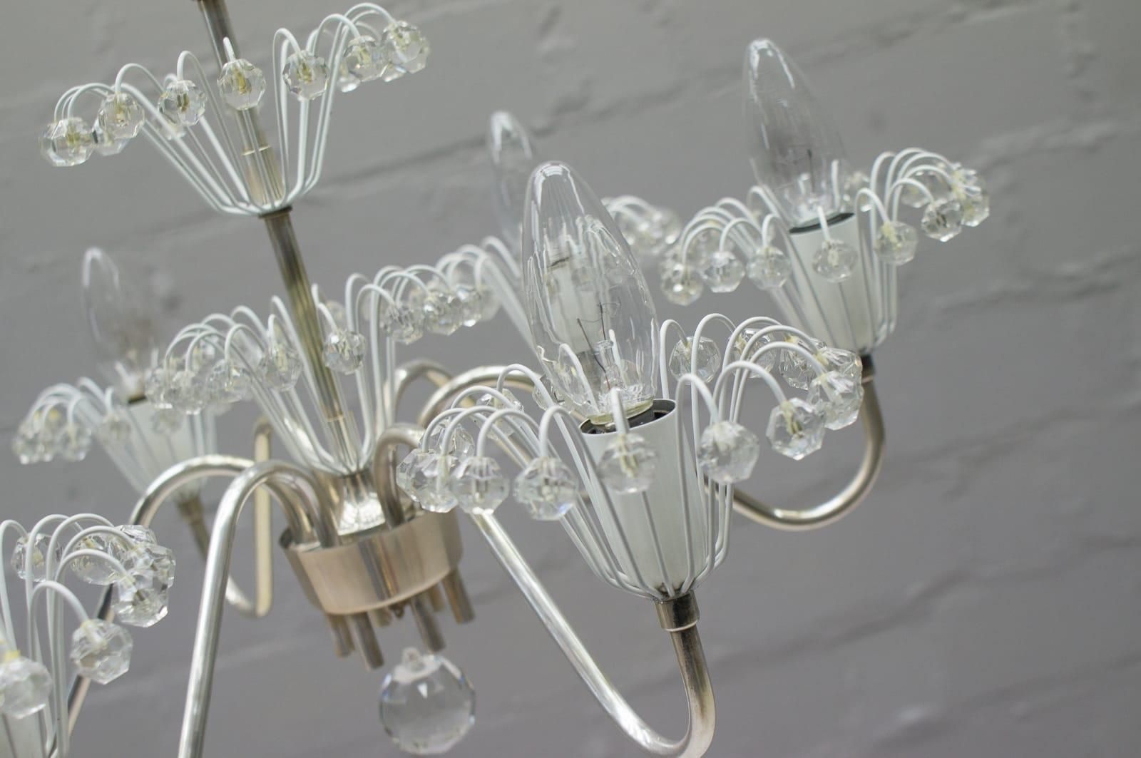Chandelier By Emil Stejnar For Rupert Nikoll, Austria, 1960s photo 977.0
