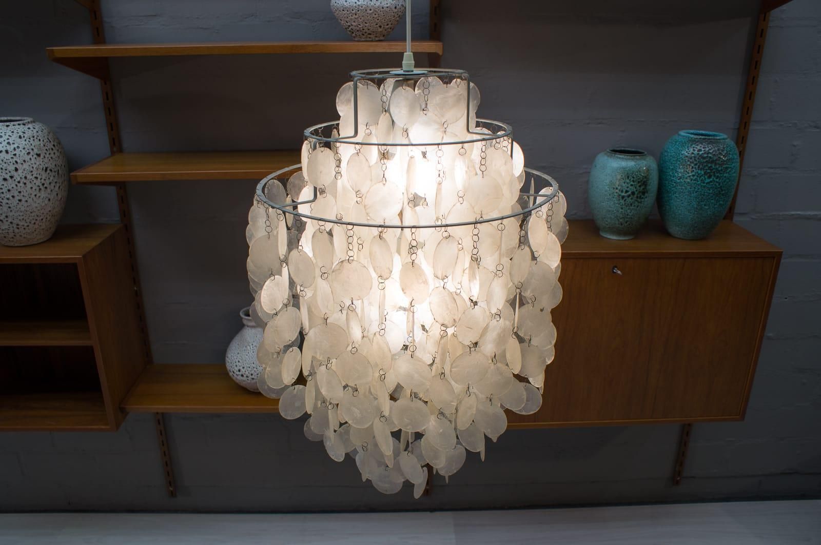 Pendant Lamp Or Chandelier Fun 1dm By Verner Panton For Lüber, Switzerland 1960s photo 1062.0