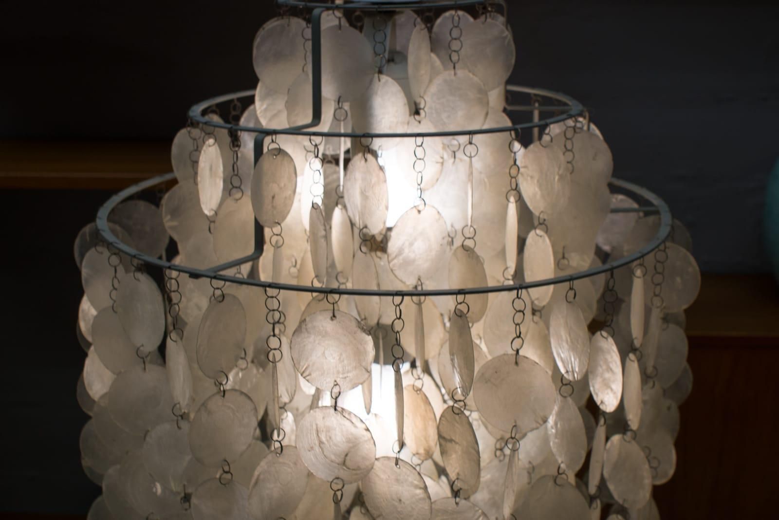 Pendant Lamp Or Chandelier Fun 1dm By Verner Panton For Lüber, Switzerland 1960s photo vinterior