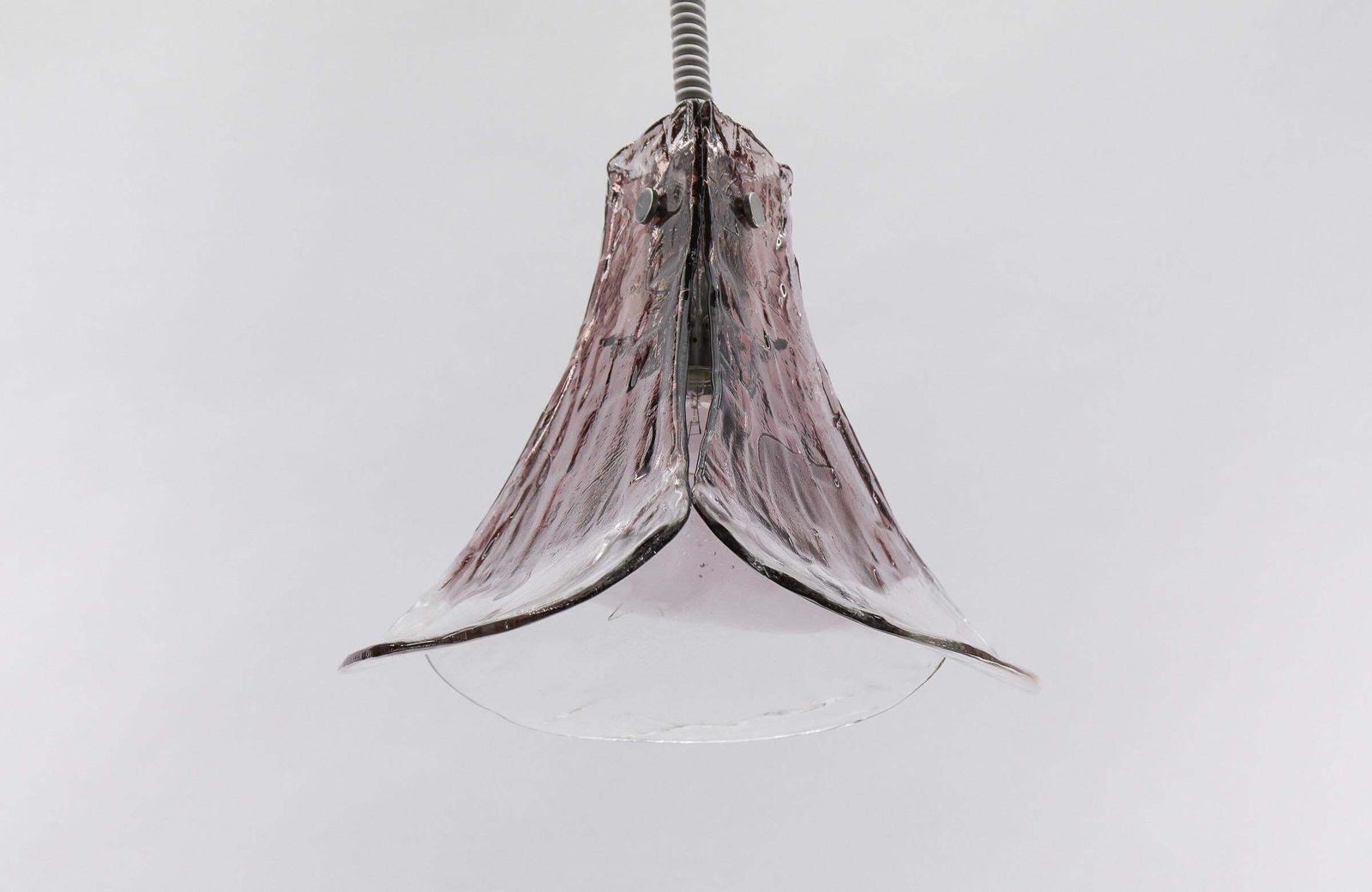 Lovely Violet Pendant Lamp For J.T. Kalmar In Murano Glass By Carlo Nason, 1970s photo furniture