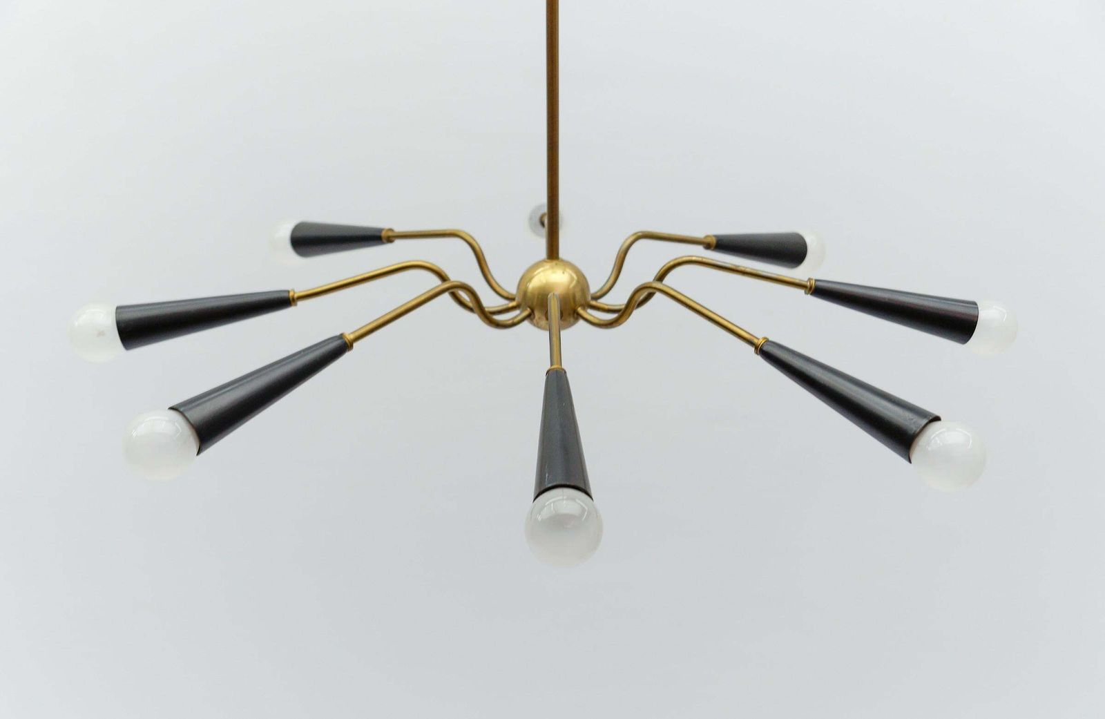 1486.0 Awesome Sputnik Lamp In The Manner Of Arteluce, Italy, 1950s photo