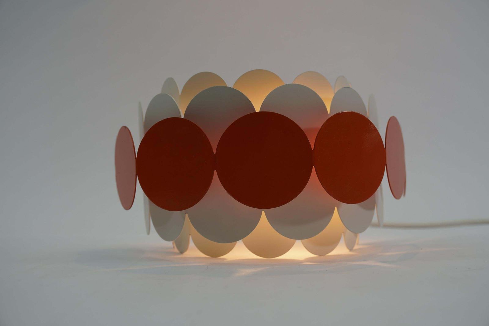 photo vinterior Set Of A Hanging Lamp And A Wall Lamp By Doria Leuchten, 1960s Germany