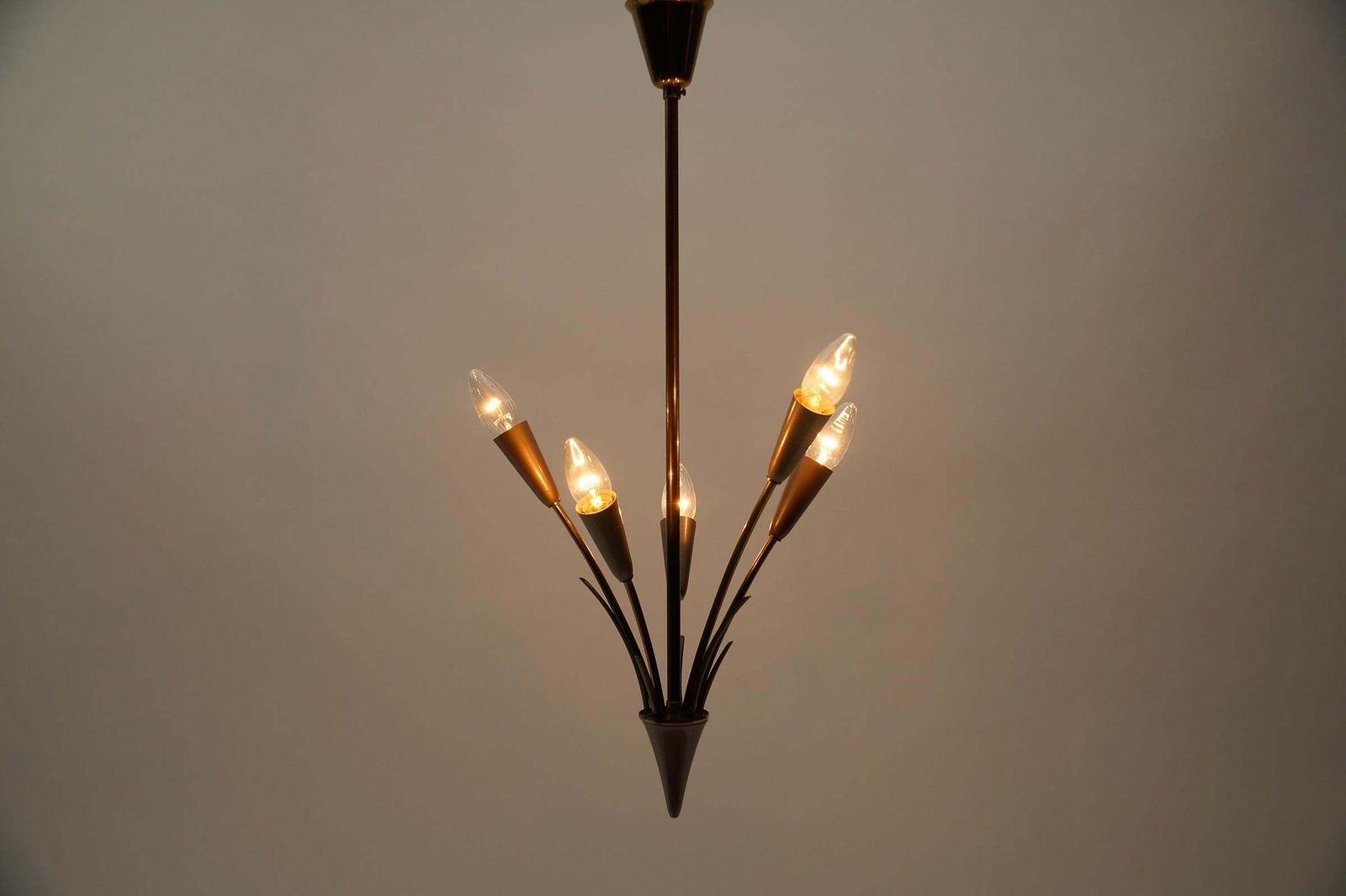 Ceiling Sputnik Lamp In The Manner Of Arteluce, Italy, 1950s photo 1062.0