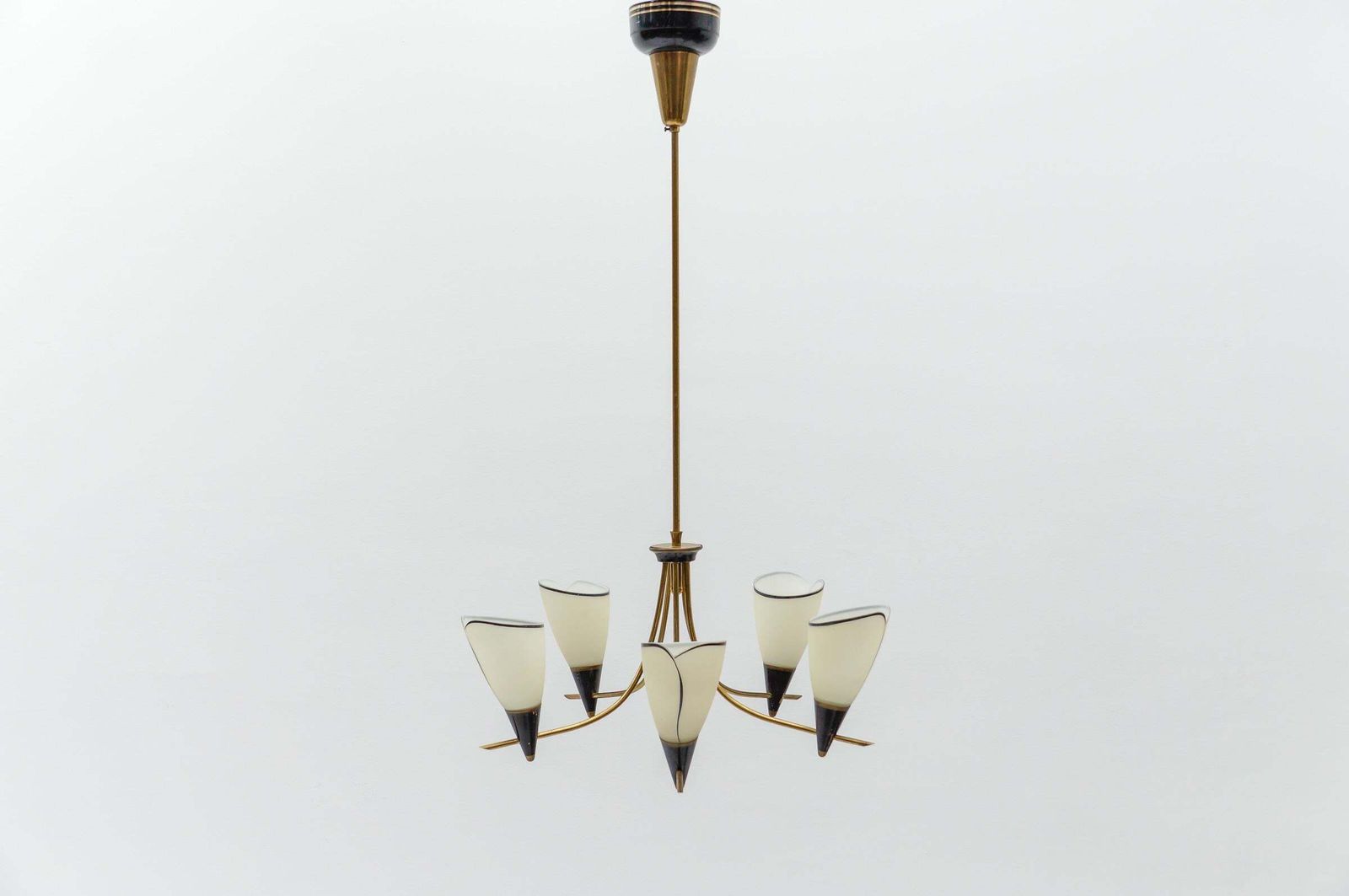 Awesome Sputnik Lamp In The Manner Of Arteluce, Italy, 1950s photo for sale