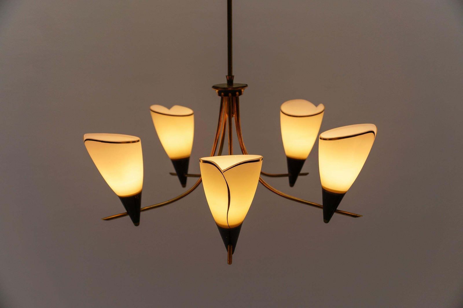 Lighting Awesome Sputnik Lamp In The Manner Of Arteluce, Italy, 1950s photo