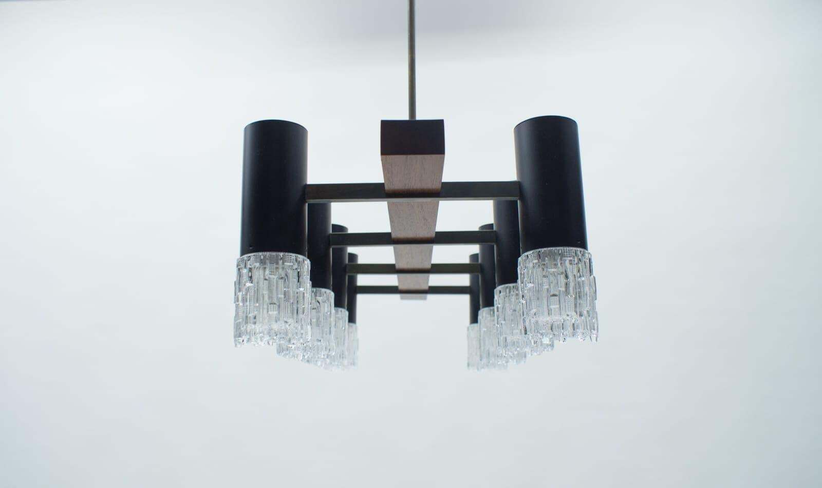 photo for sale Amazing Mid Century Modern Pendant Lamp Or Hanging Light, 1960s