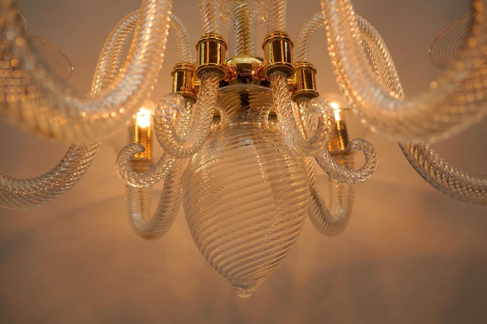 photo buy Awesome Barovier & Toso Chandelier, Murano Glass Italy