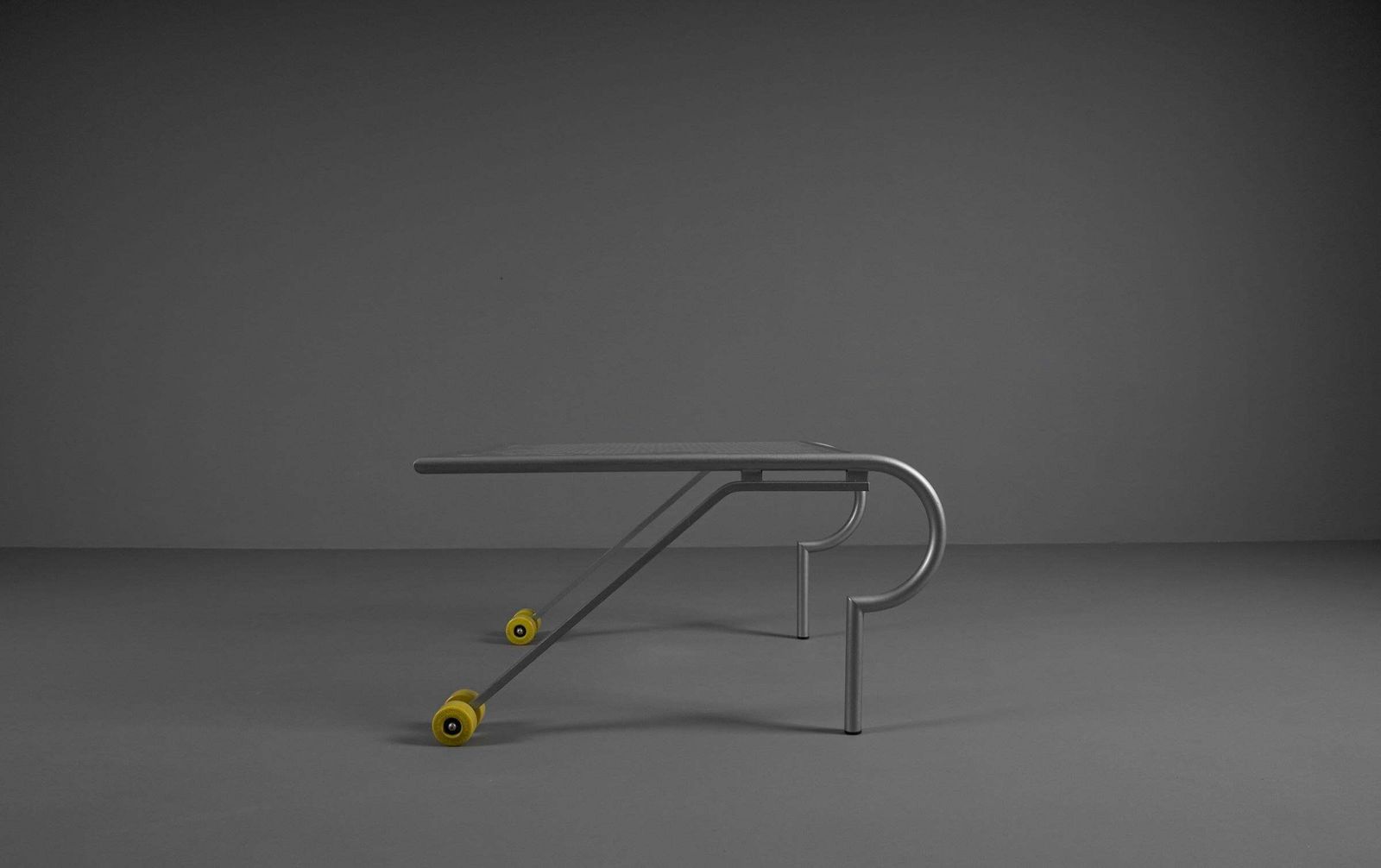 7219.0 Pt Skate Serie Set By Paul Tuttle For Strässle Collection, Chaisellounge + Table photo