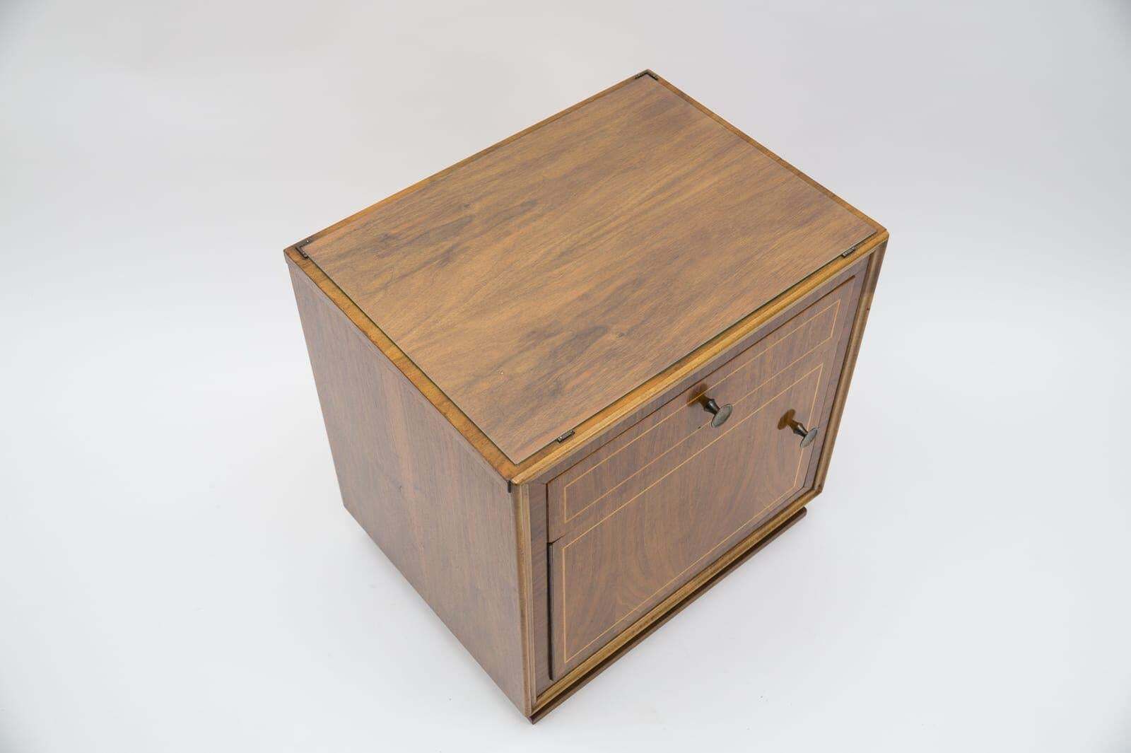Lovely Austrian Art Deco Nightstands With Inlays, 1930s, Set Of 2 photo buy