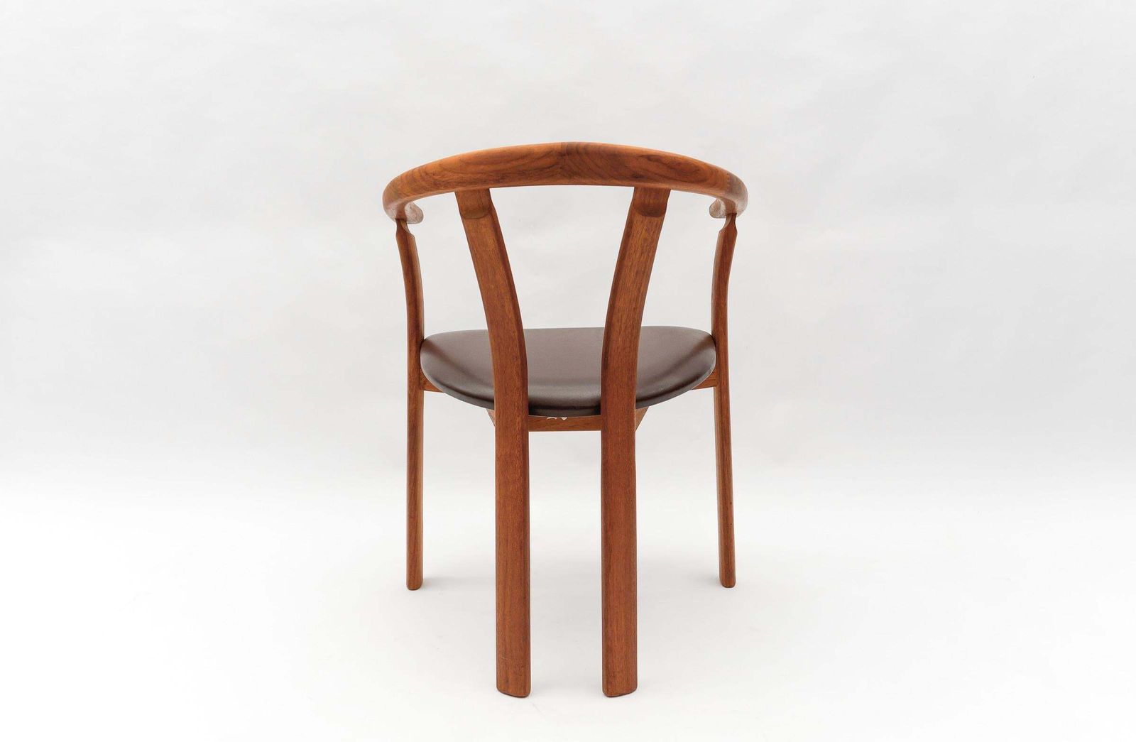 Danish Mid Century Modern Teak Armrest Desk Chair, 1960s photo buy