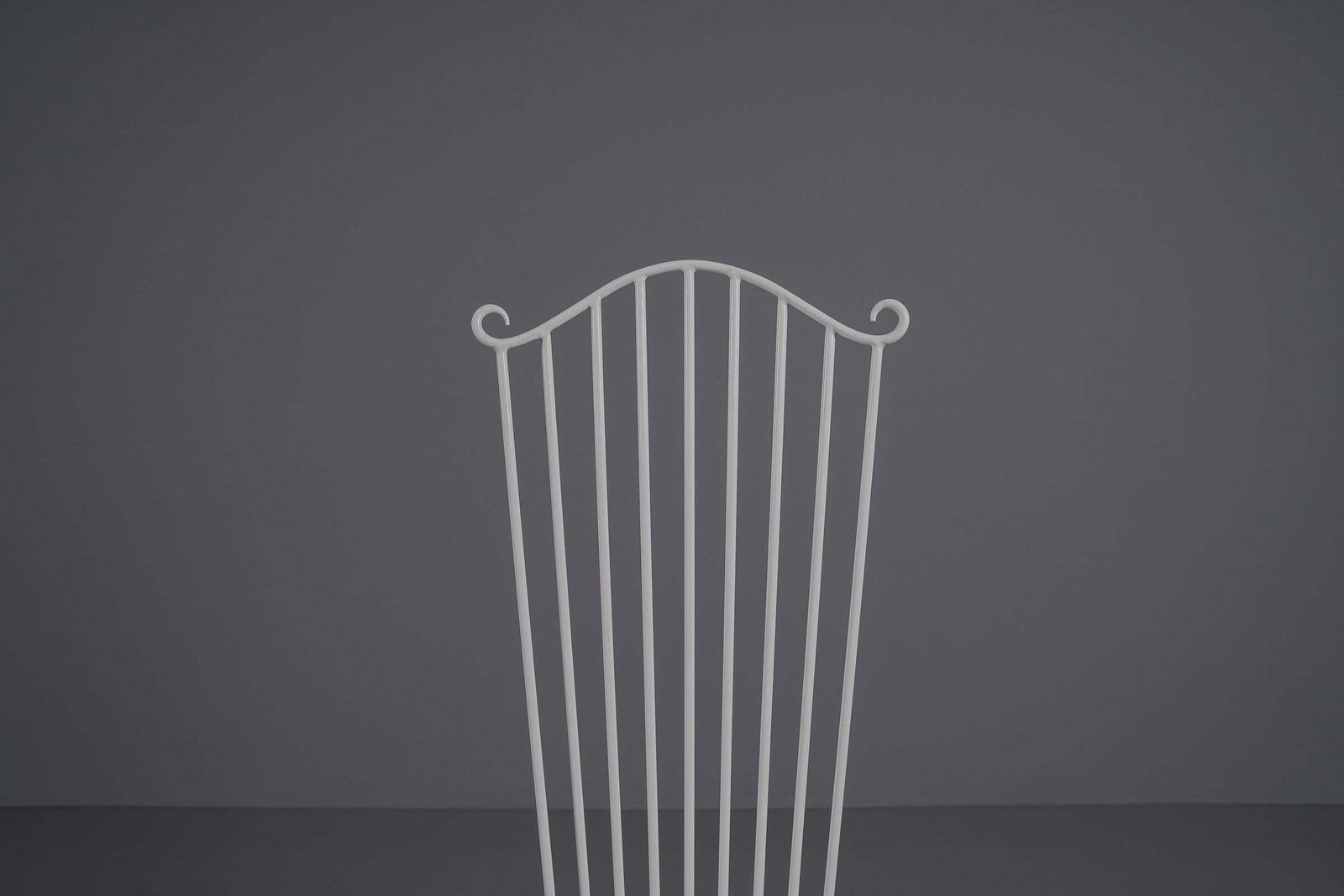 photo furniture Metal Chairs With High Back By Bele Bachem For Münchner Boulevard Möbel, 1950s