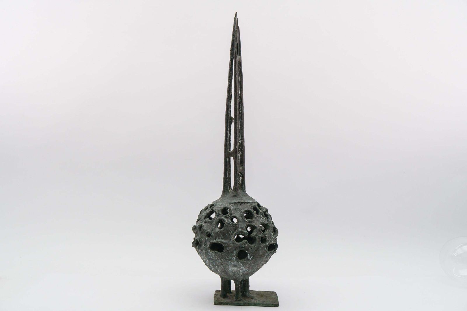 Unique Bronze Design Of The Ball Fountain From Nuremberg By Günther Rossow photo furniture