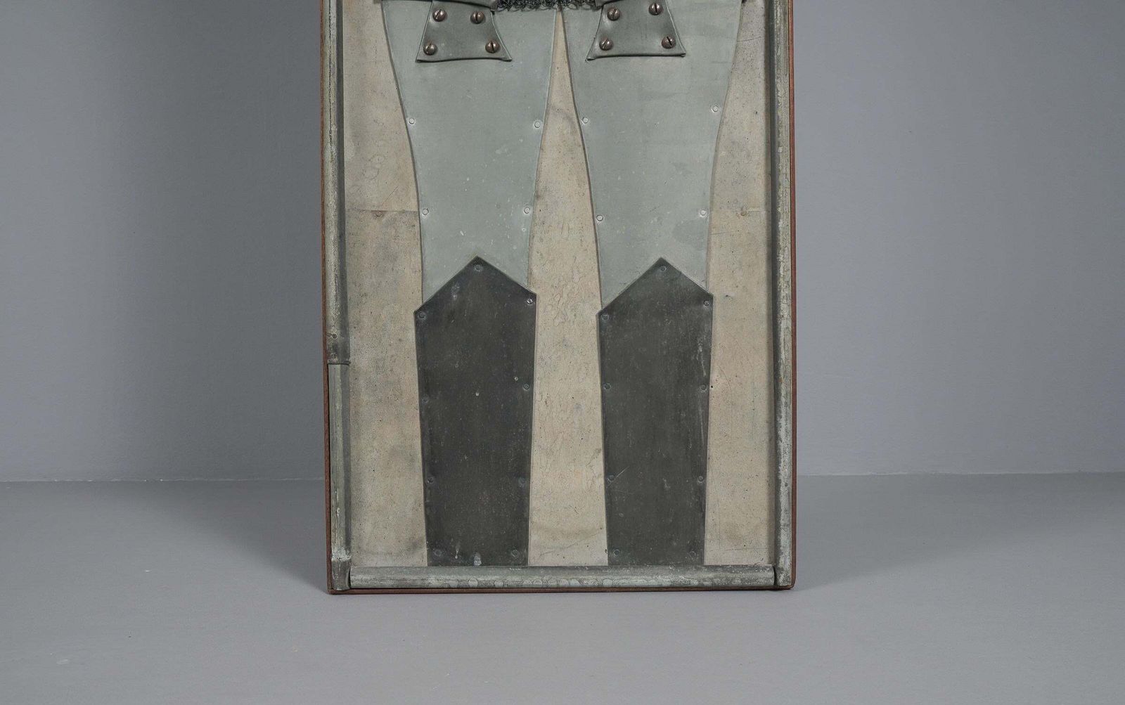 photo for sale Brutalist Erotic 3d Wall Picture In Metal From The Artist F. Michel, 1973