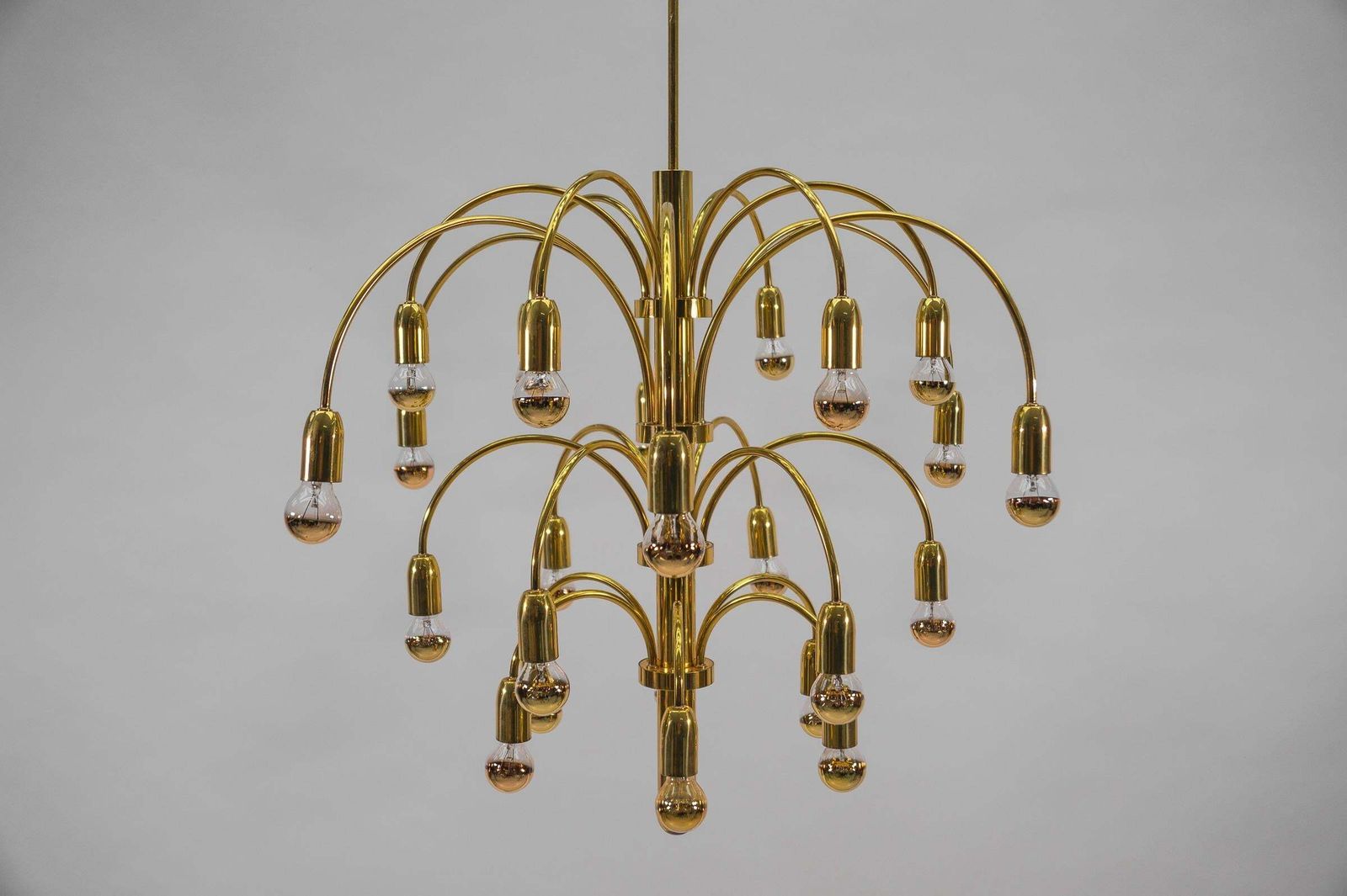 Huge And Elegant Vintage Chandelier, 1970s photo furniture