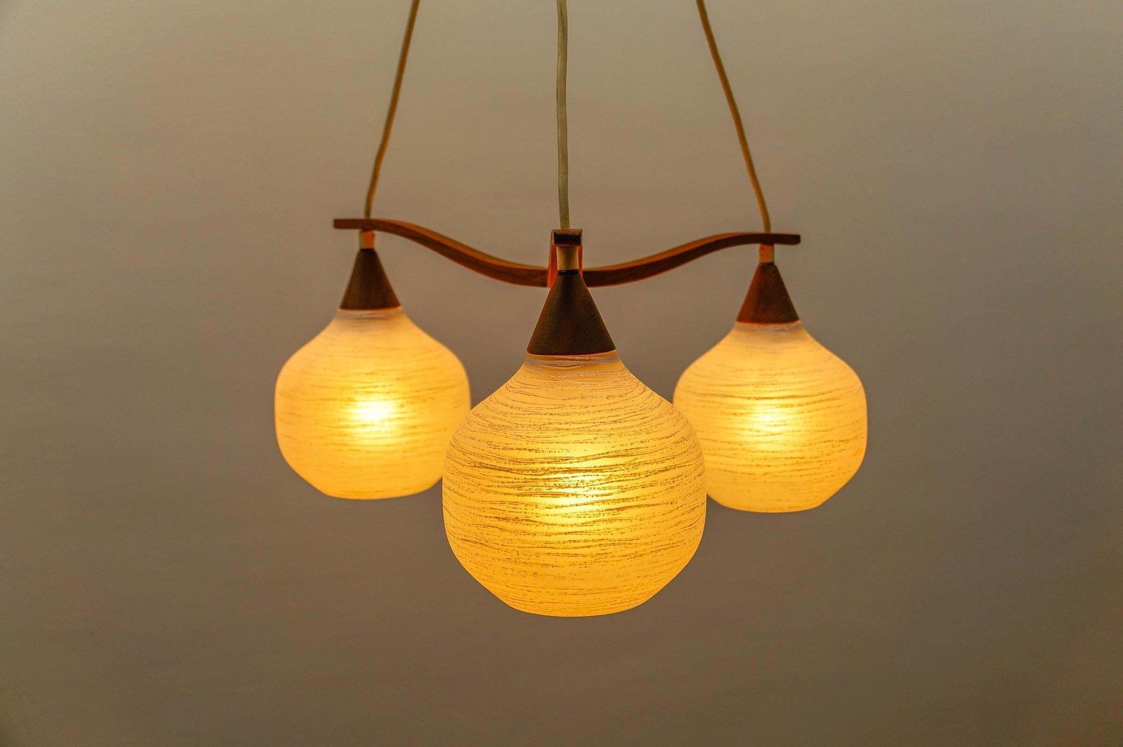 Vintage Ceiling Lamp By Uno & östen Kristiansson For Luxus, 1950s Sweden photo buy